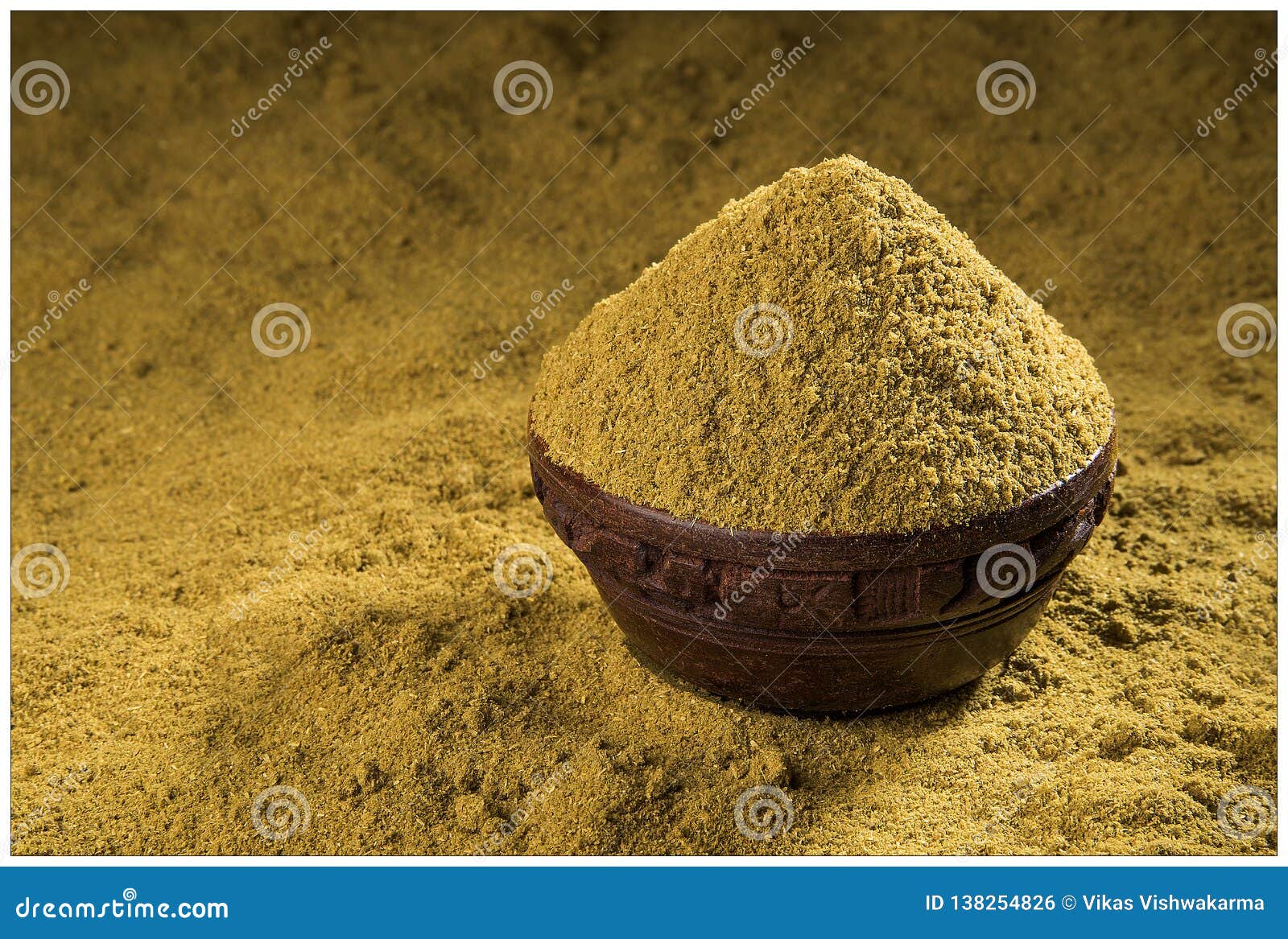 coriander spices powder grind flavour