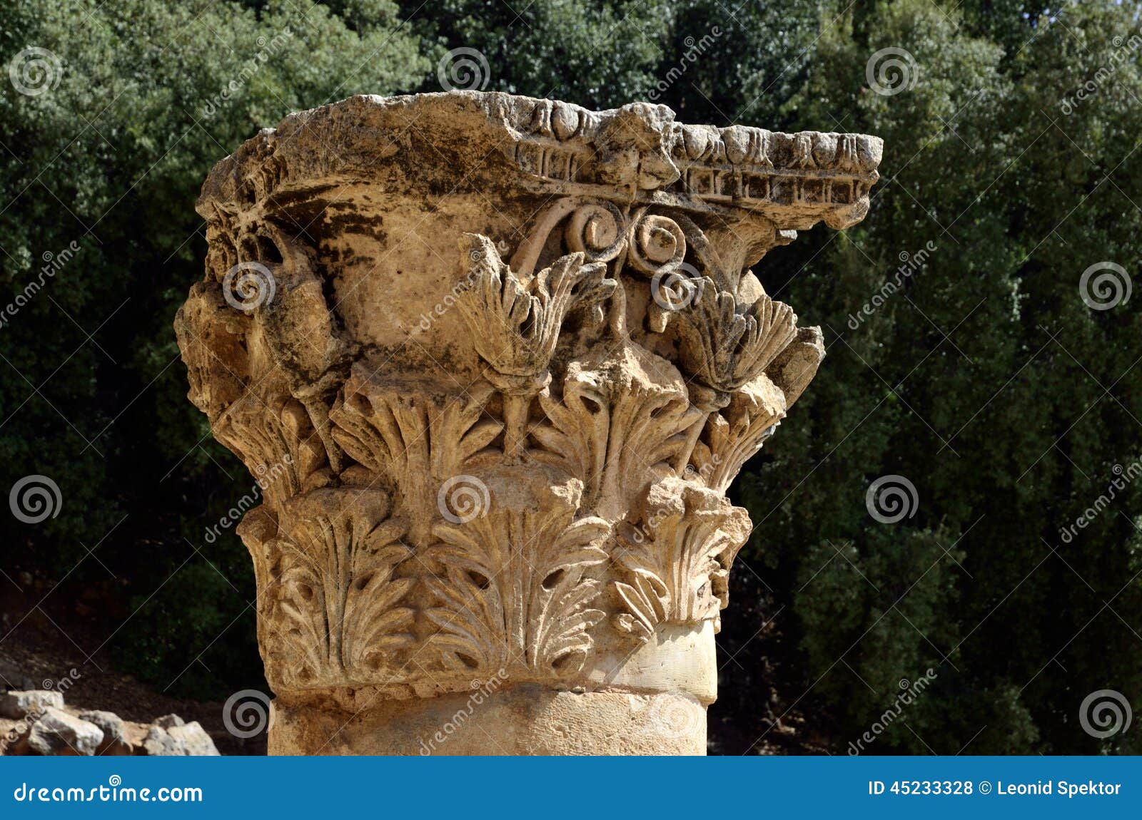 corinth capitel, israel