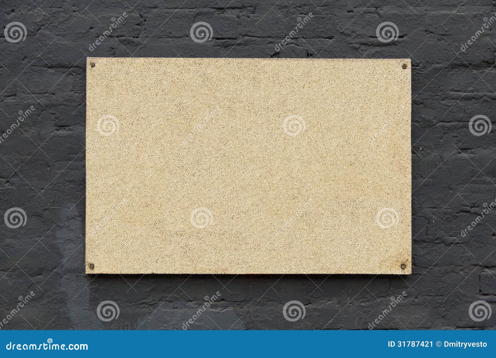 Cork board stock image. Image of grey, blank, bulletin 31787421