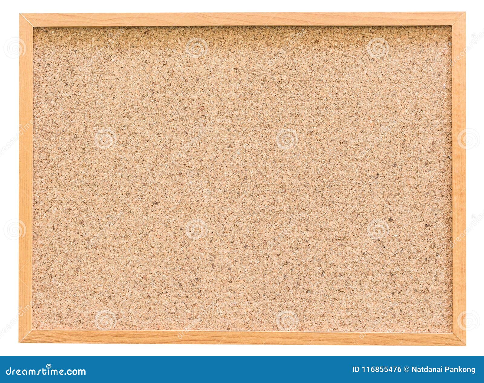 Cork Board Isolated on White Background Stock Photo Image of board