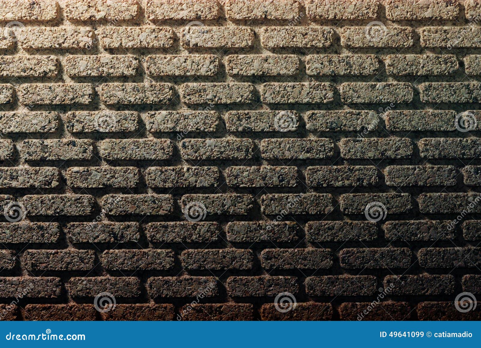 Cork bricks wall stock image. Image of wallpaper, paint 49641099