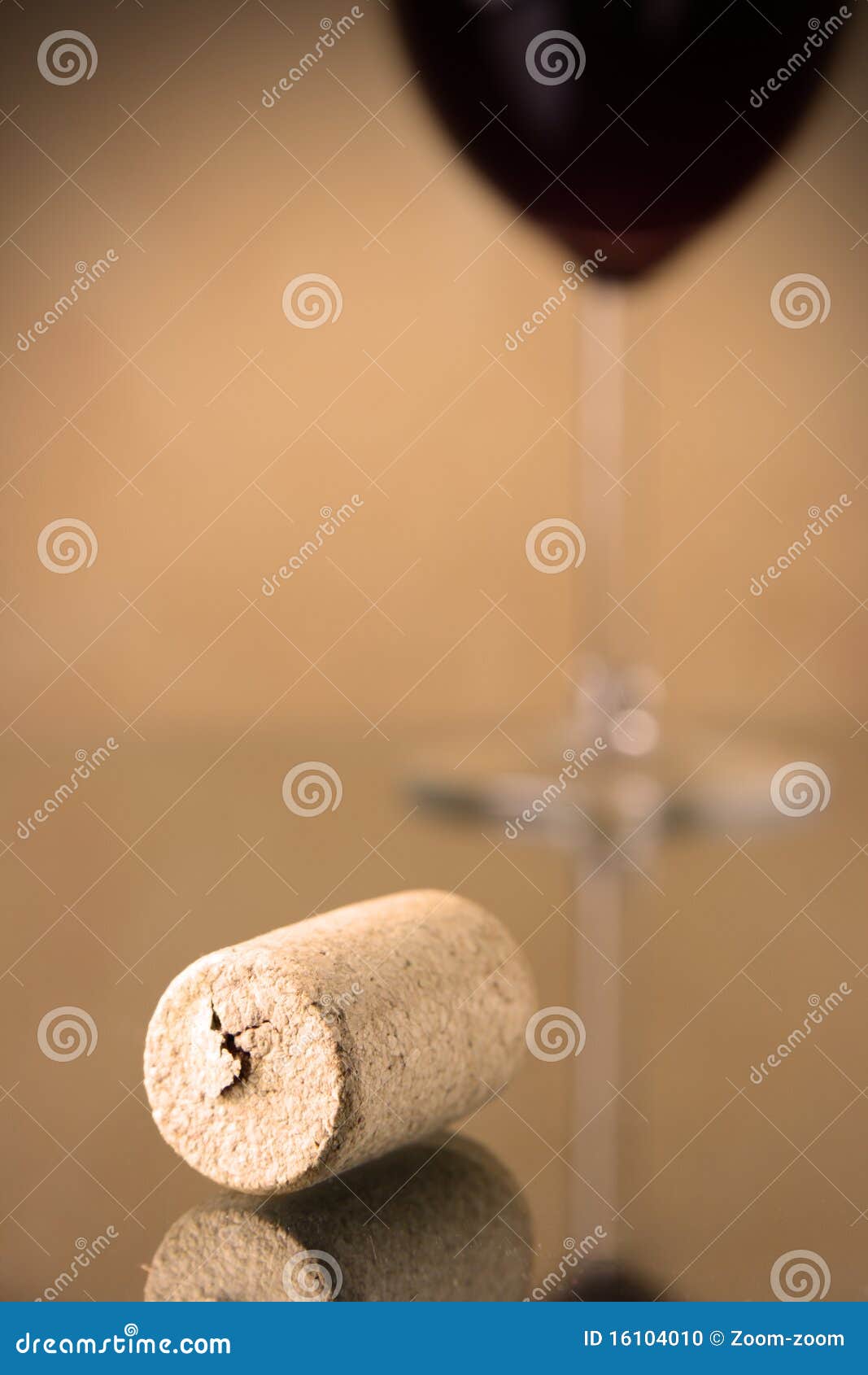 Cork and glass of red wine stock photo. Image of dark 16104010