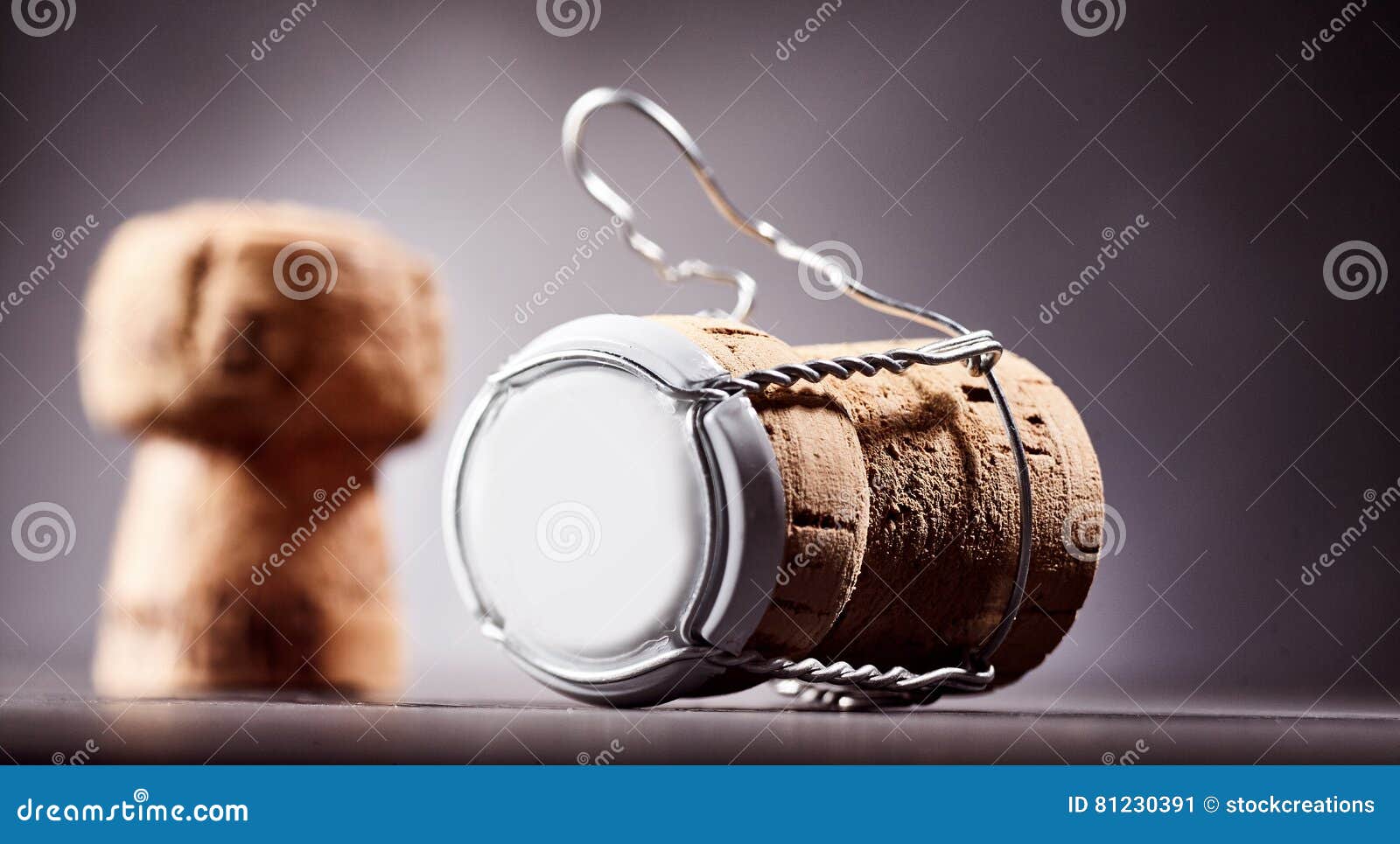 Cork and Metal Bottle Cap with Copy Space Stock Image Image of alcohol, advertising 81230391