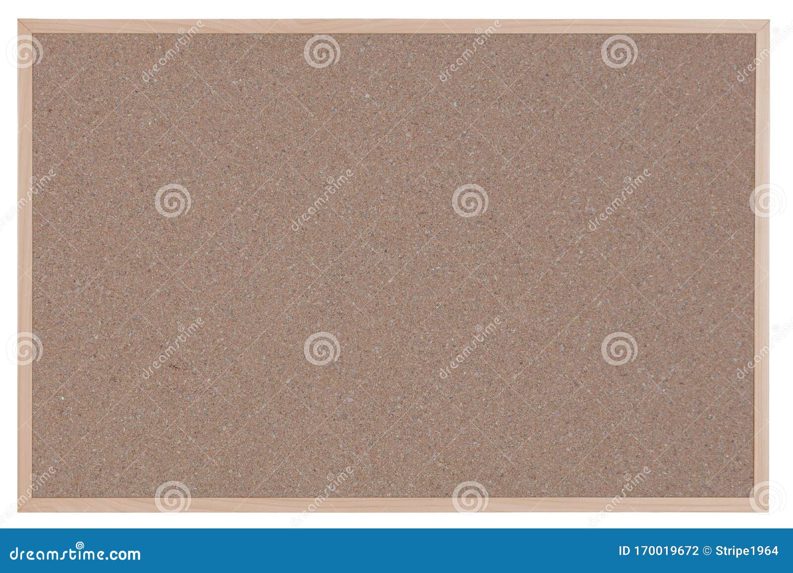 Cork Notice Board with Wood Frame Isolated on White with Clipping Path Stock Photo Image of