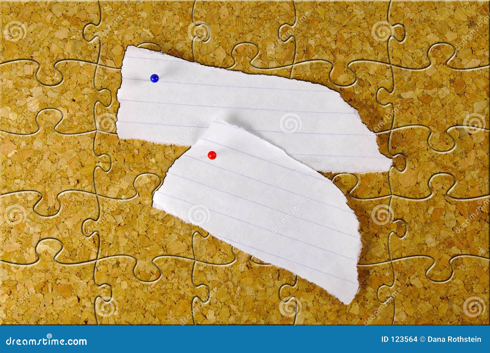 Cork Puzzle stock photo. Image of work, design, business 123564