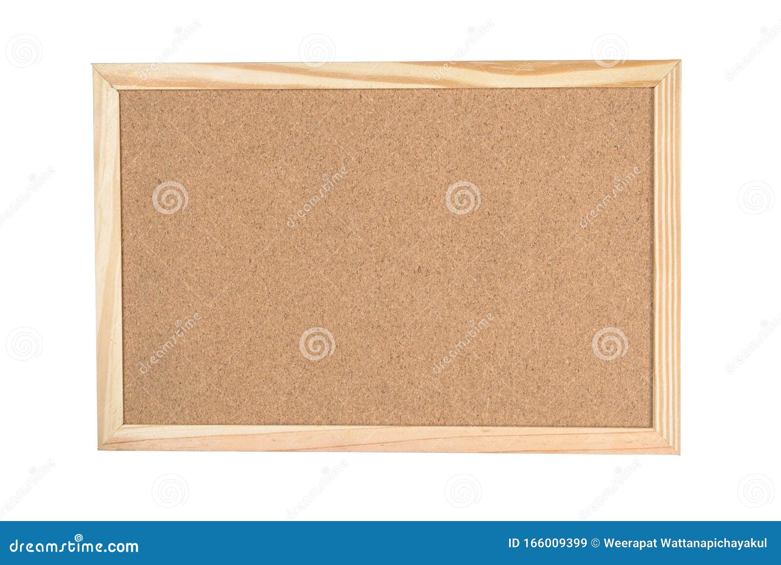 Corkboard Frame Isolated on White Stock Image Image of idea, frame