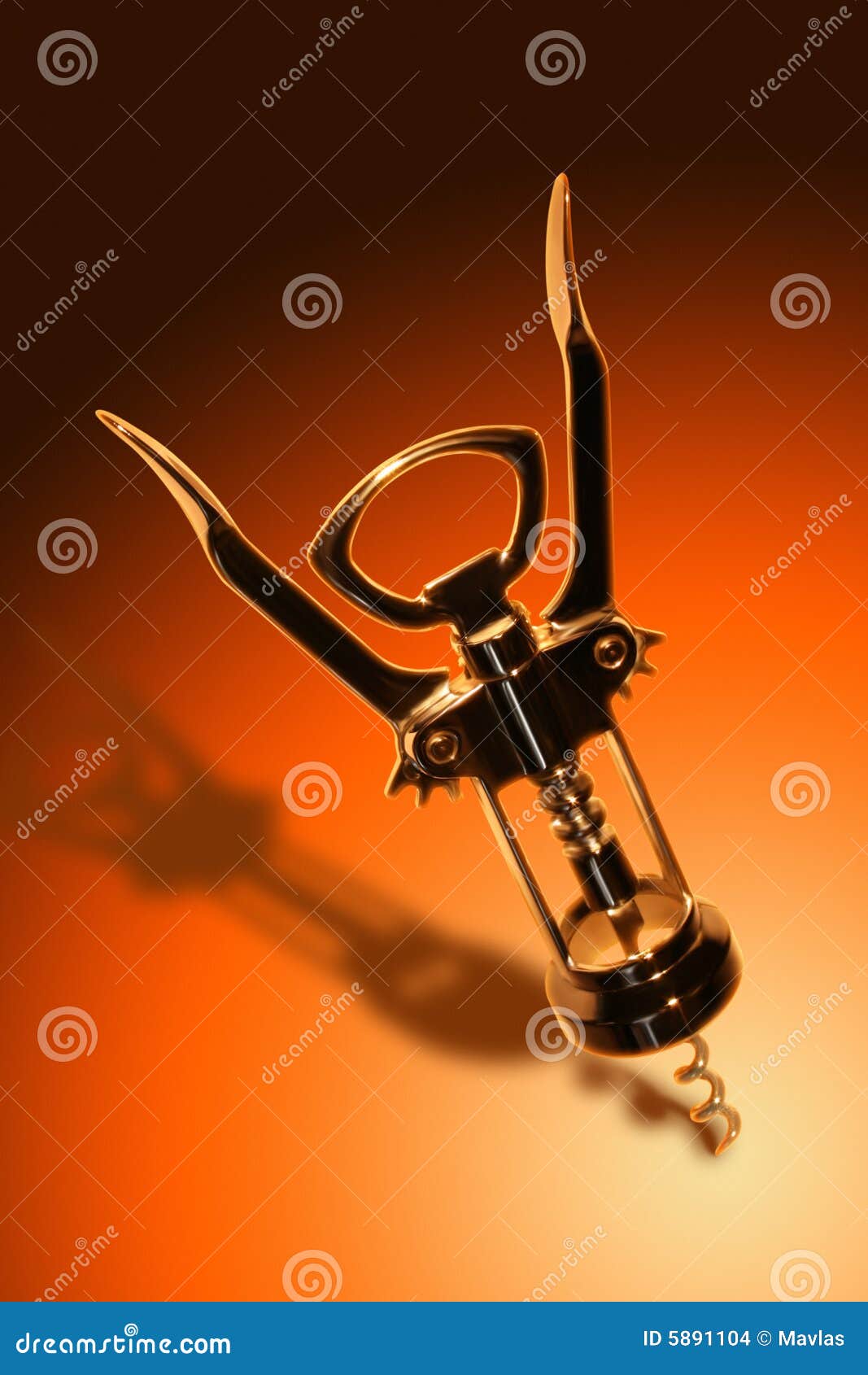 Corkscrew stock photo. Image of alcoholism, cork, party 5891104