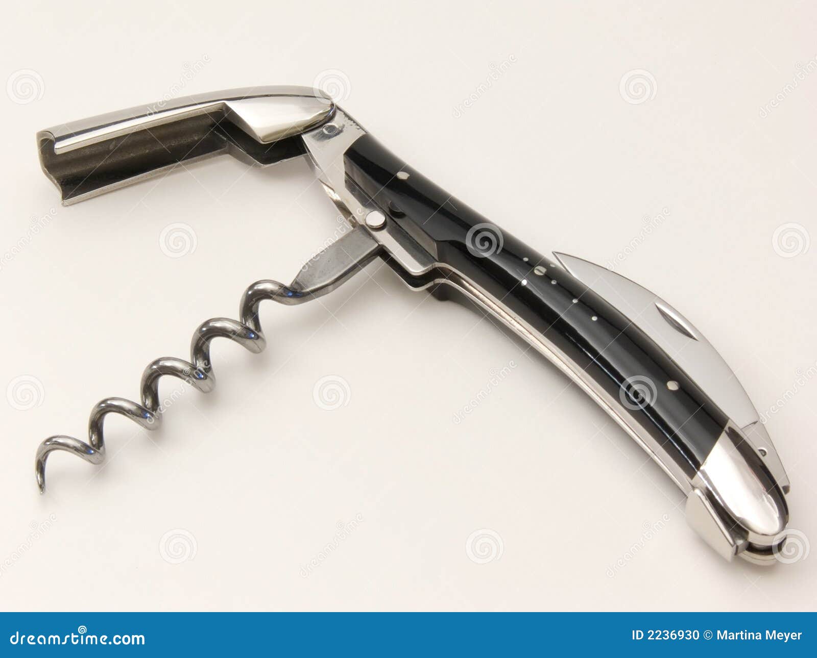 Corkscrew, Waiter s Knife stock photo. Image of spiral 2236930