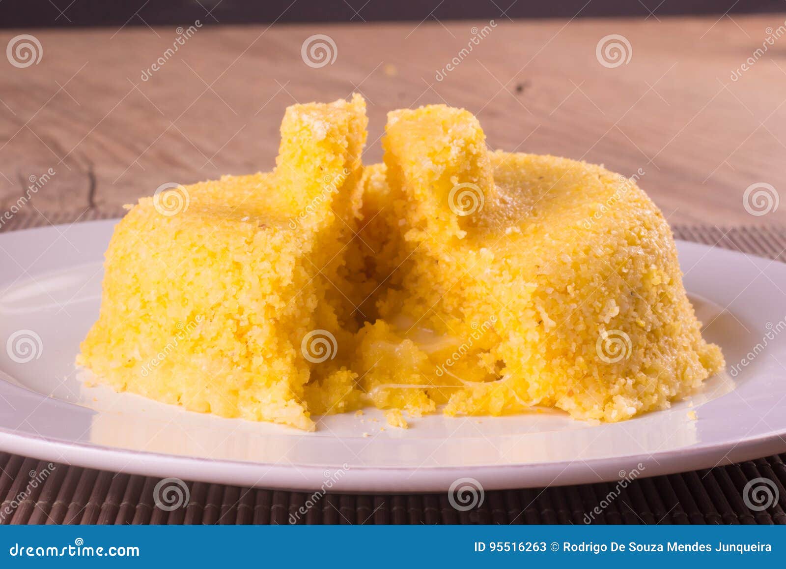 Brazilian Corn Couscous. Cuscuz or Cuscuz Stock Image Image of