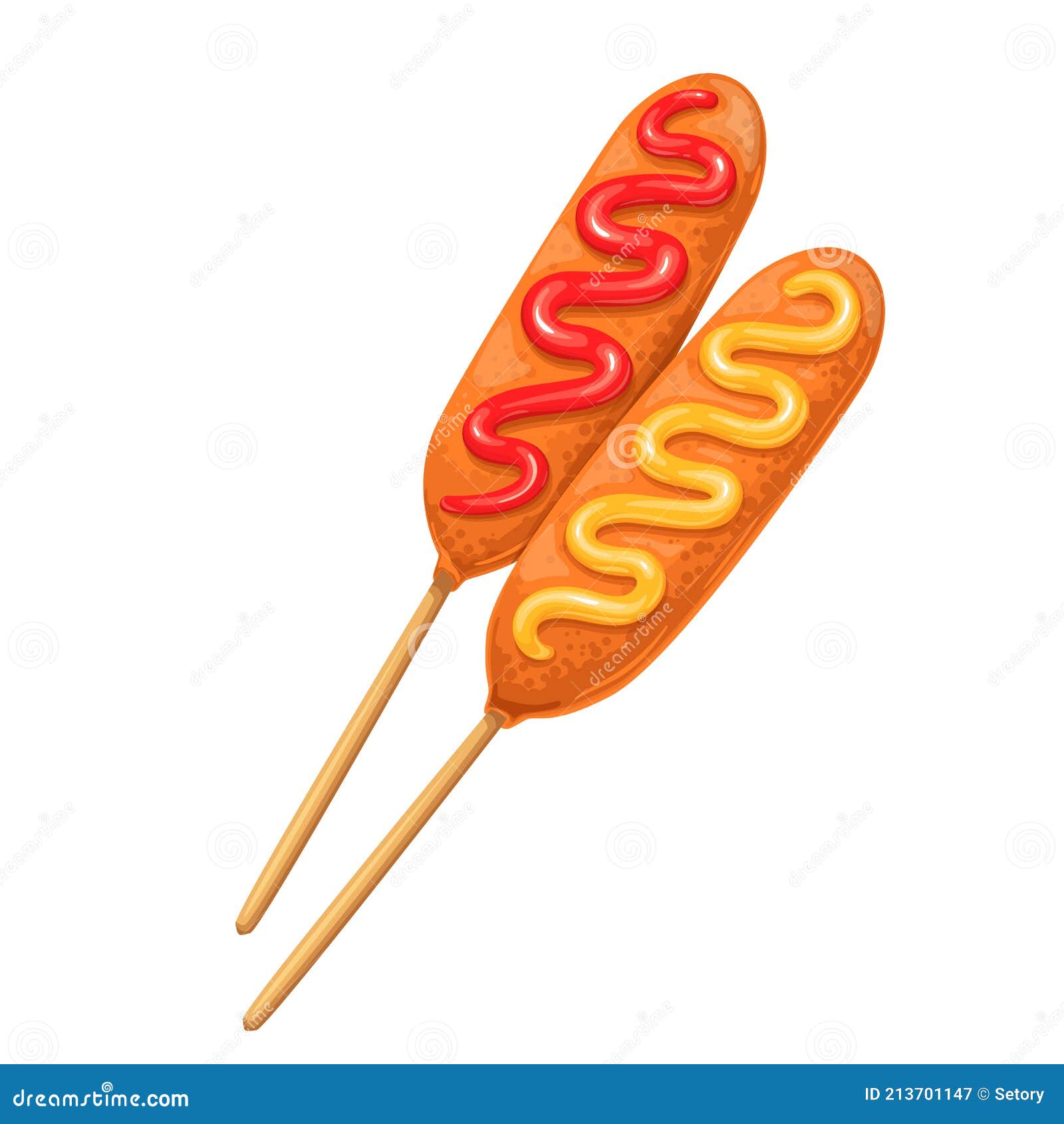 Dagwood Dog Stock Illustrations 4 Dagwood Dog Stock Illustrations