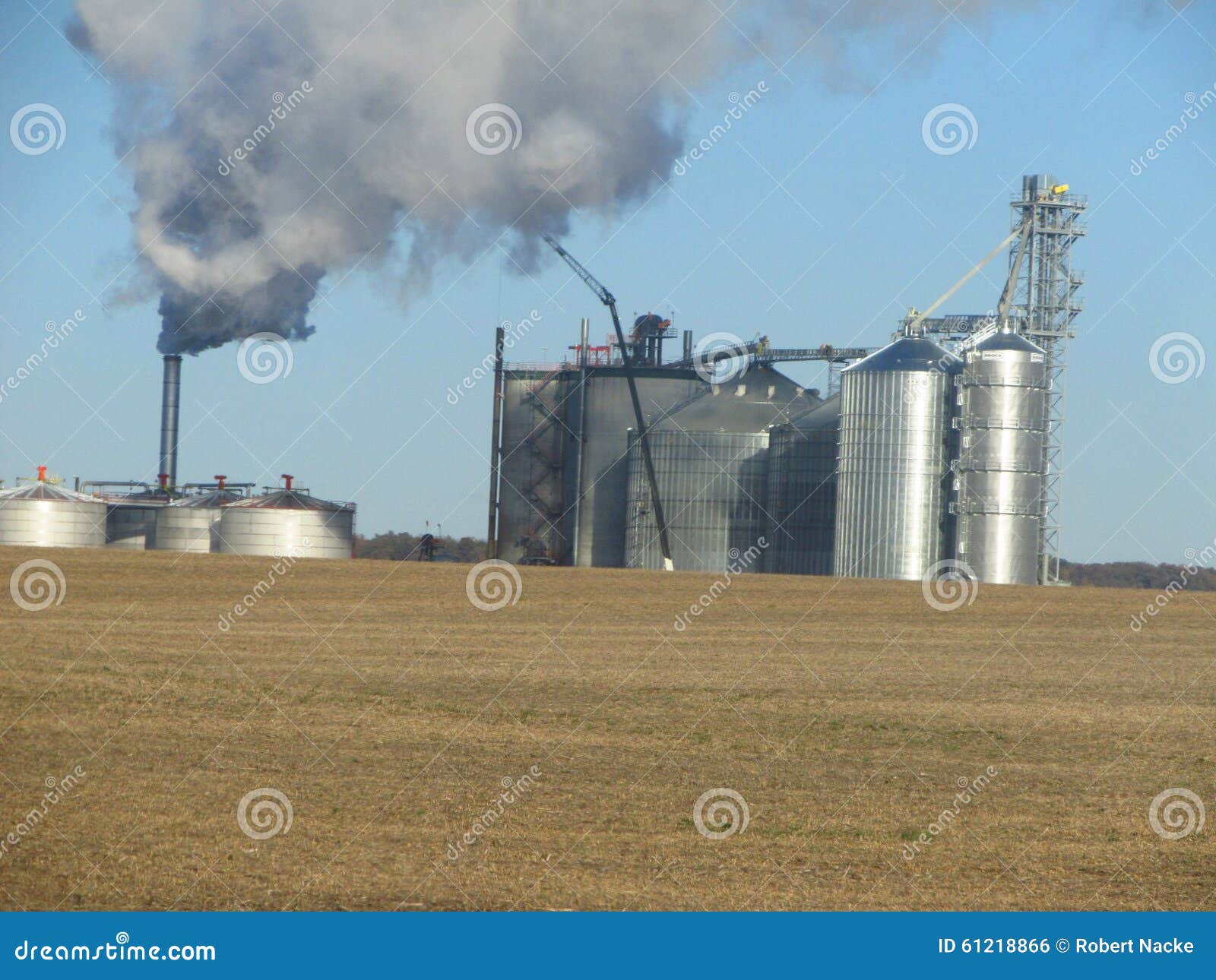 Corn Ethanol Plant stock photo. Image of cars, ethanol 61218866