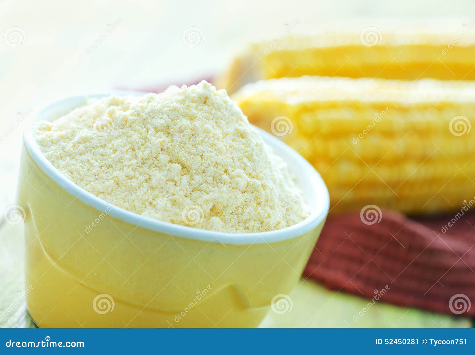 Corn flour stock image. Image of corn, italy, mais, cornmeal 52450281