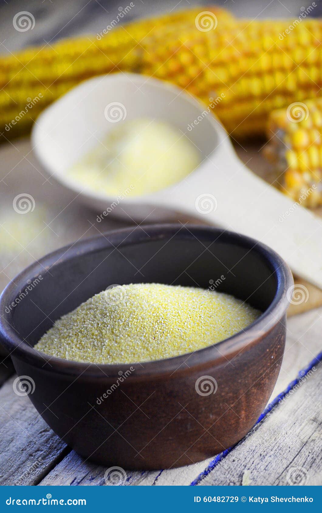 Corn grits stock image. Image of starch, bakery, farming 60482729