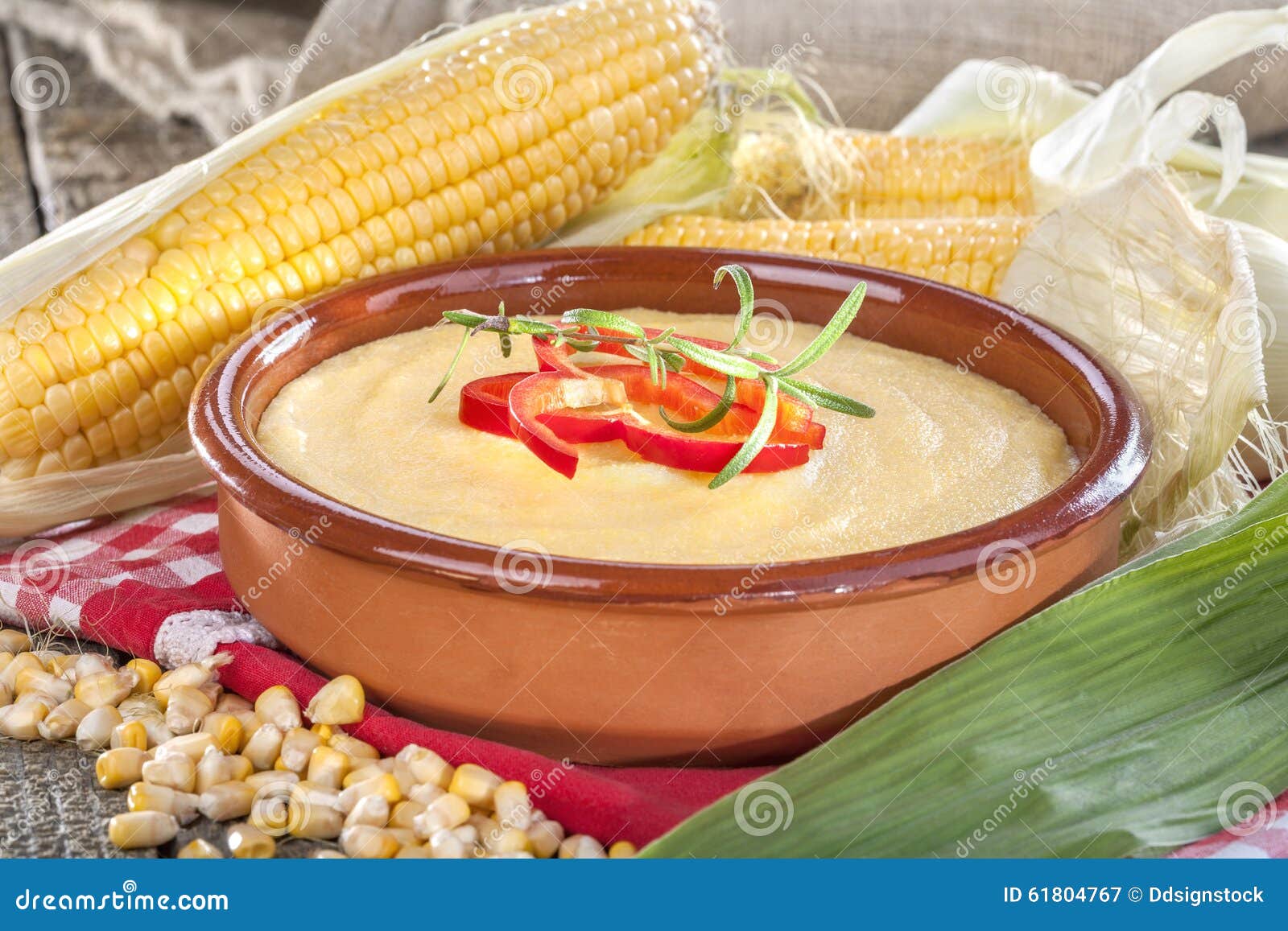 Corn grits polenta stock image. Image of agriculture 61804767