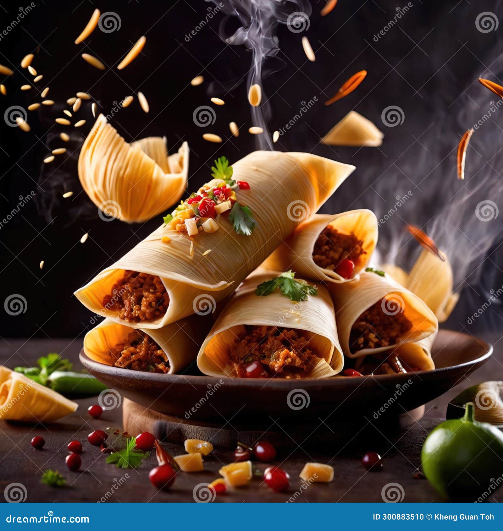 Corn Husk Wrapped Tamales Traditional Mexican Cuisine Royalty Free corn-husk-wrapped-tamales-traditional-mexican-cuisine-royalty-free
