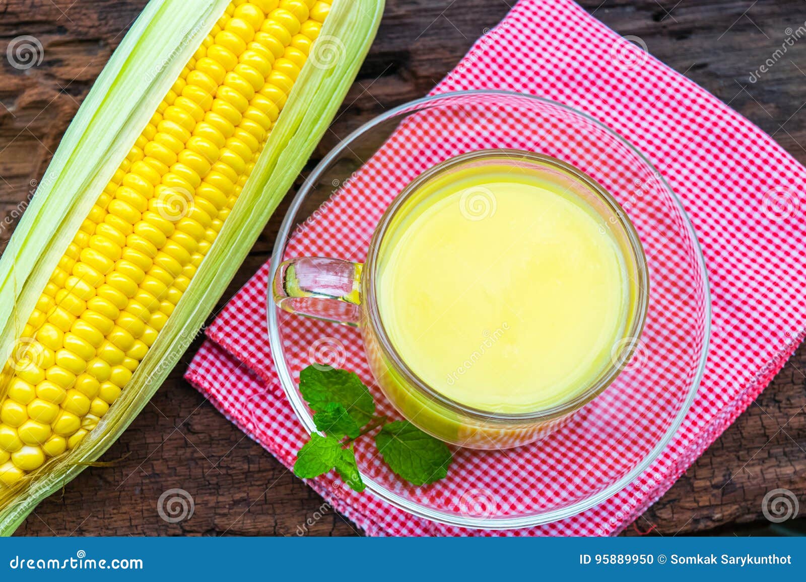 Corn juice stock photo. Image of refreshment, organic 95889950