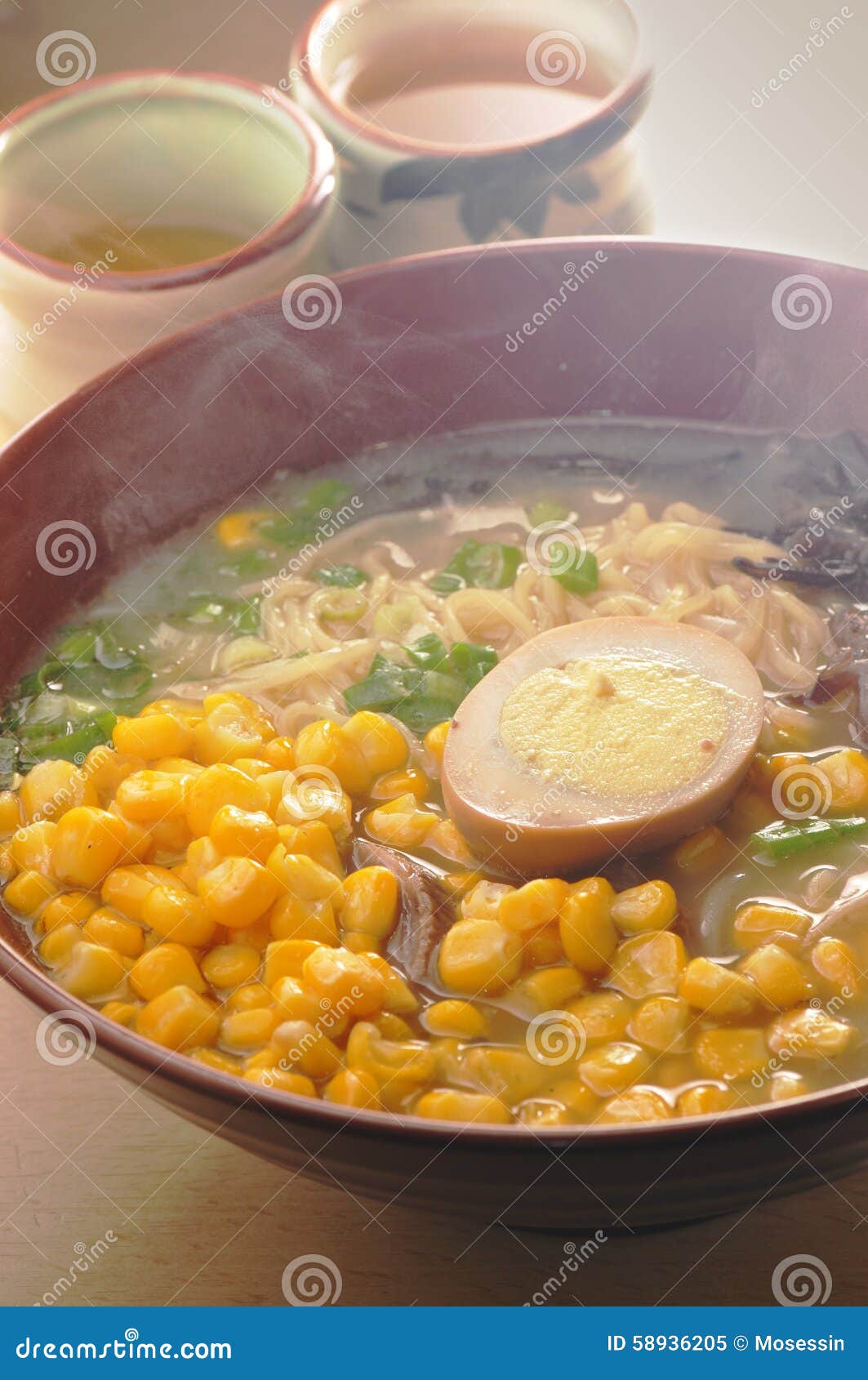 Corn noodle stock image. Image of green, steamed, meal 58936205