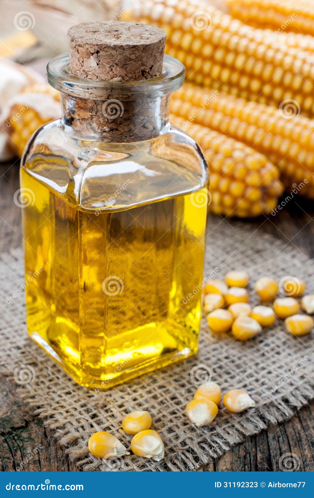 Corn oil stock image. Image of meal, maize, cooking, preparing 31192323
