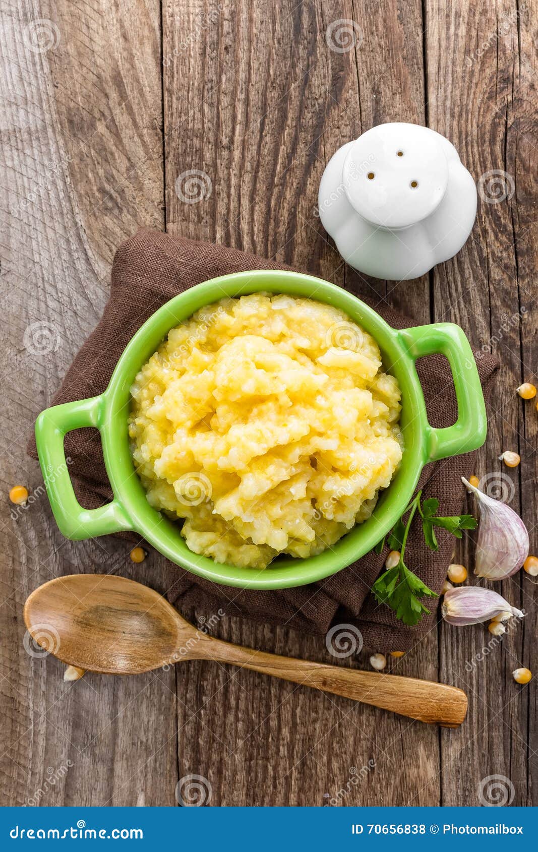Corn porridge stock photo. Image of corn, closeup, dietary 70656838