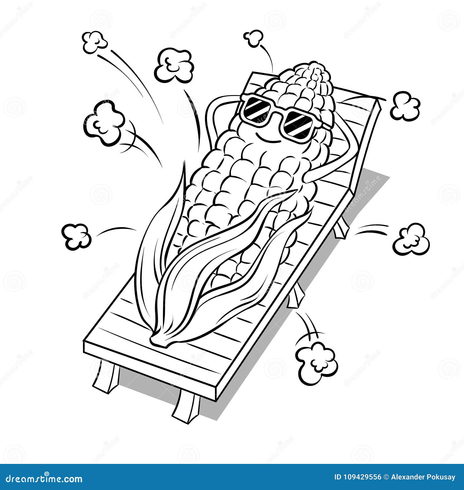 Corn Coloring Stock Illustrations 588 Corn Coloring Stock Illustrations Vectors Clipart Dreamstime