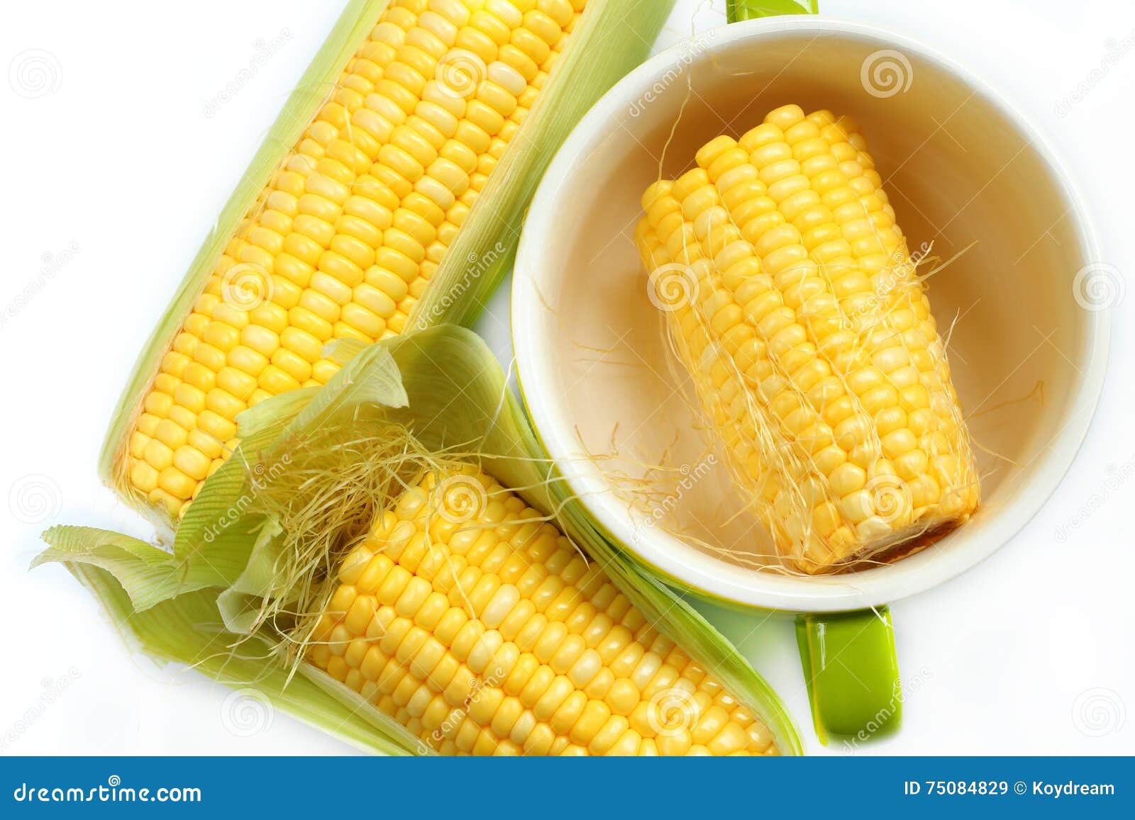 Corn is vegetable food. stock image. Image of food, benefits 75084829