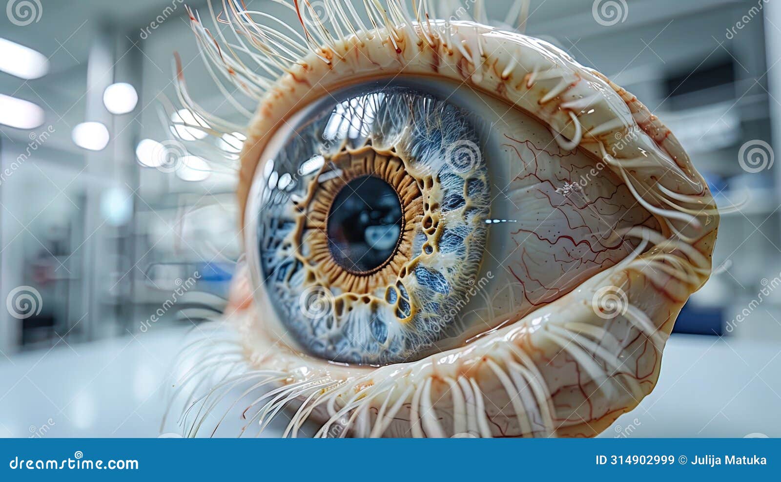 from cornea to retina, a meticulously crafted medical eye model offers a hands-on learning expe