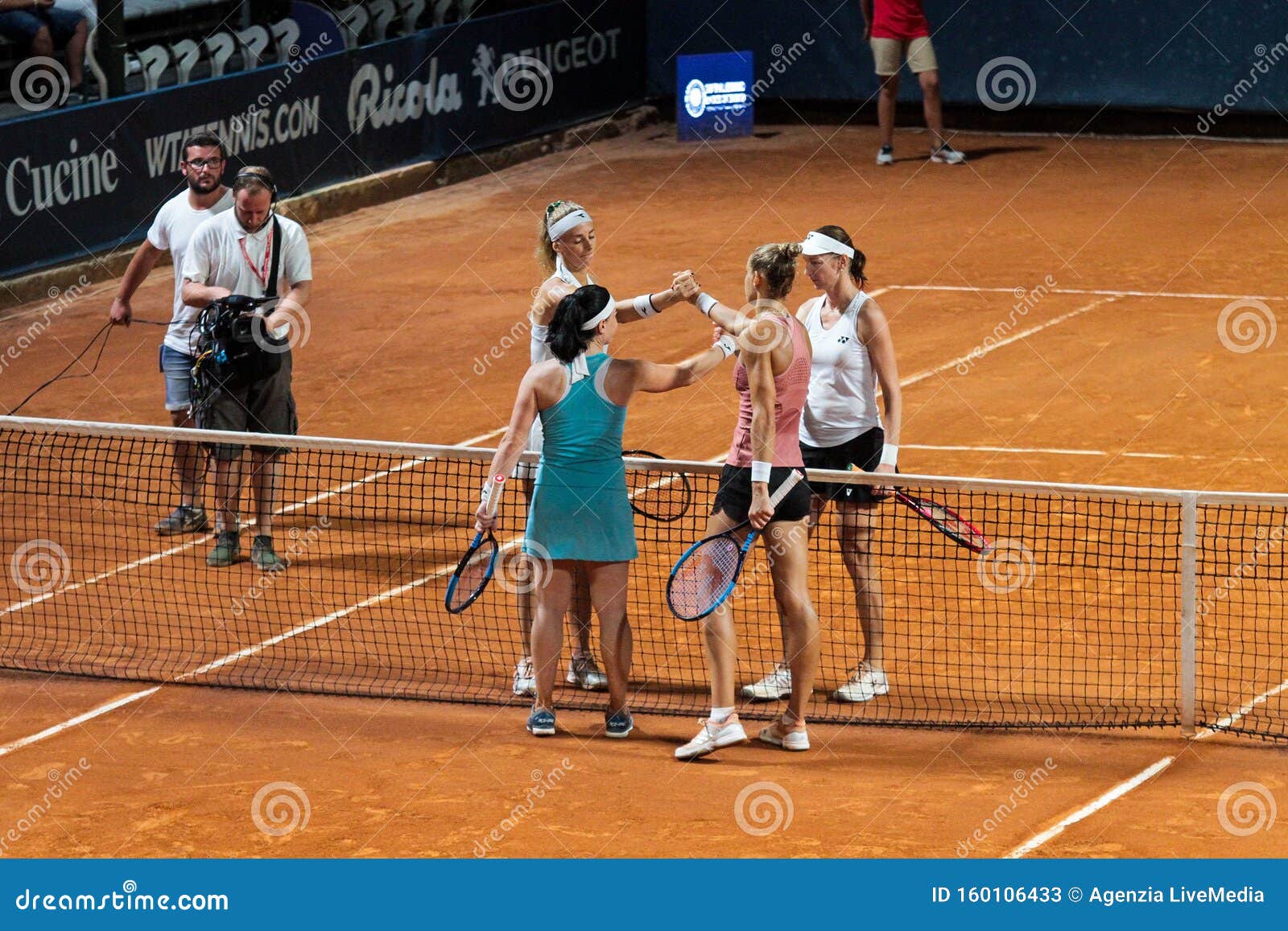 Fern Monumental Mekaniker Tennis Internationals 30Â° Palermo Ladies Open 2019 - Finals Double  Editorial Stock Photo - Image of gorgodze, ladies: 160106433