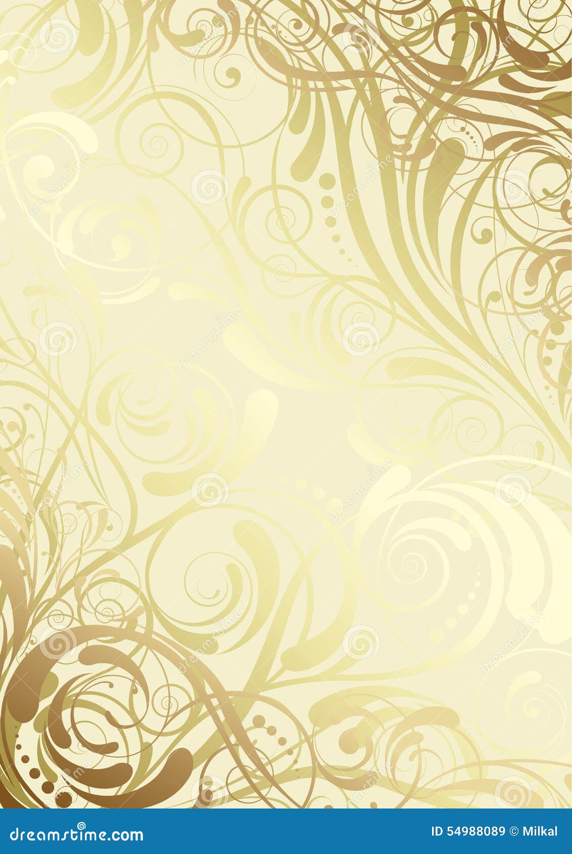 Corner Background Swirl Design Stock Vector - Illustration of design