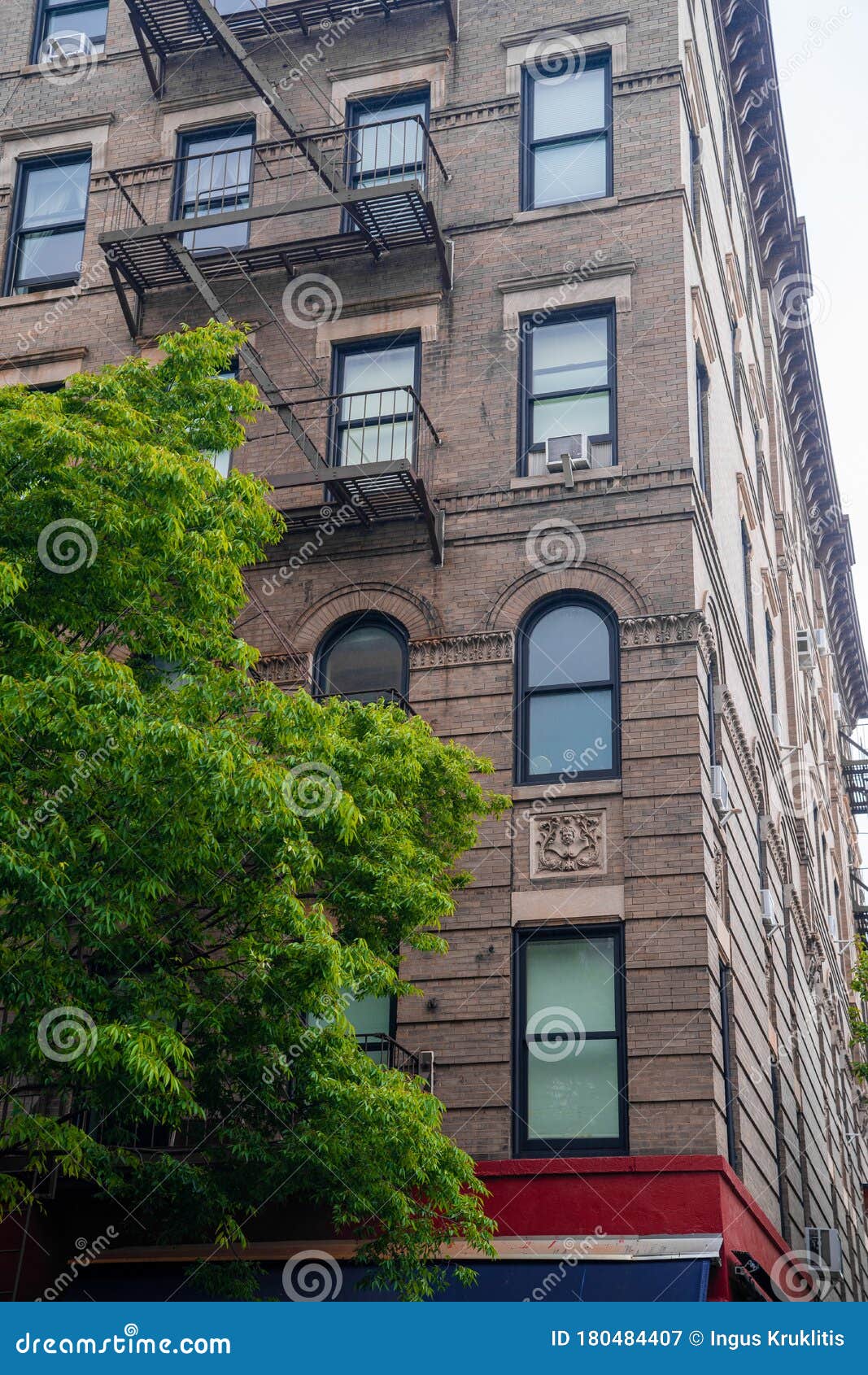 Friends building NYC, corner of Bedford and Grove