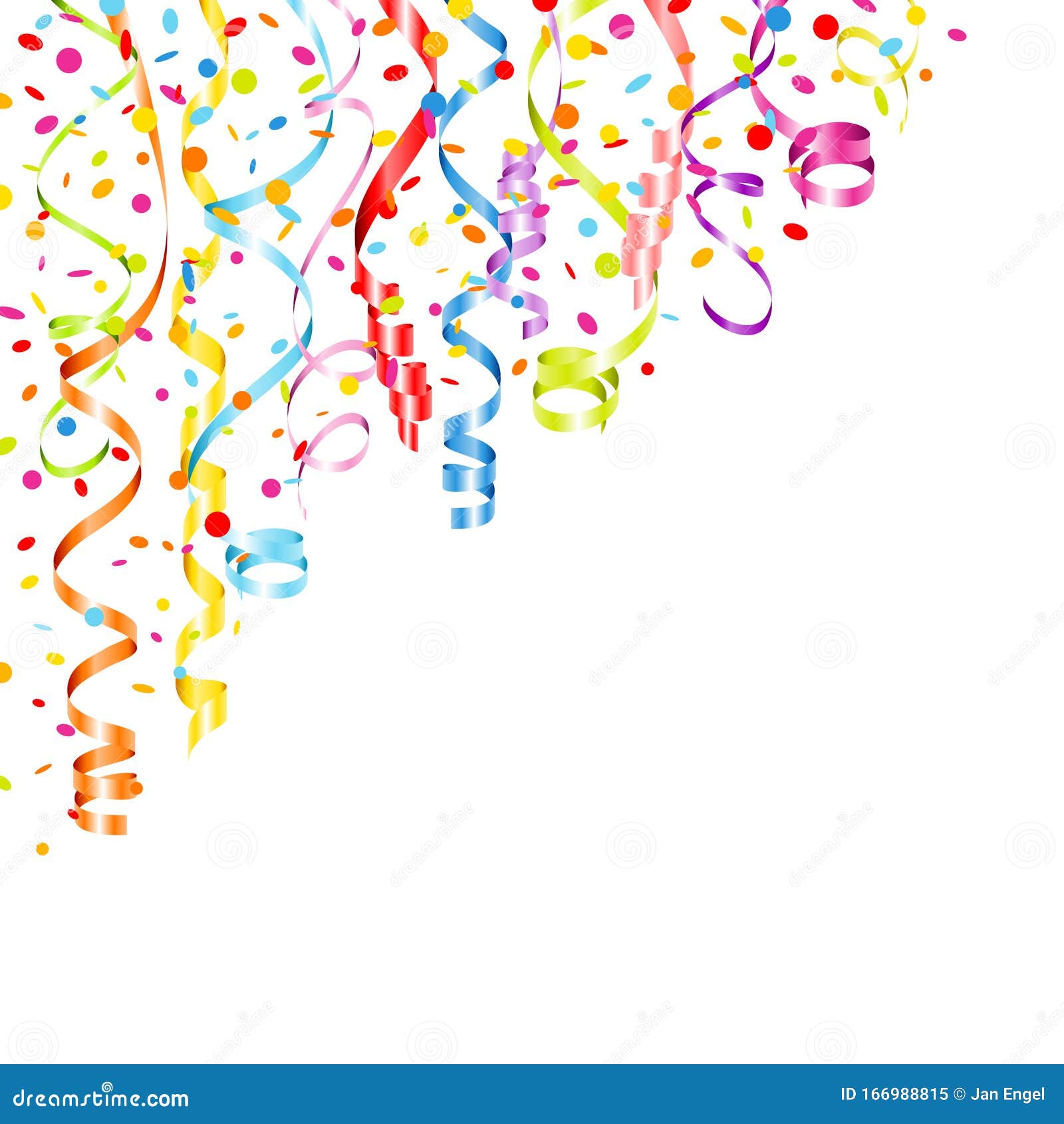 Confetti Corner Border