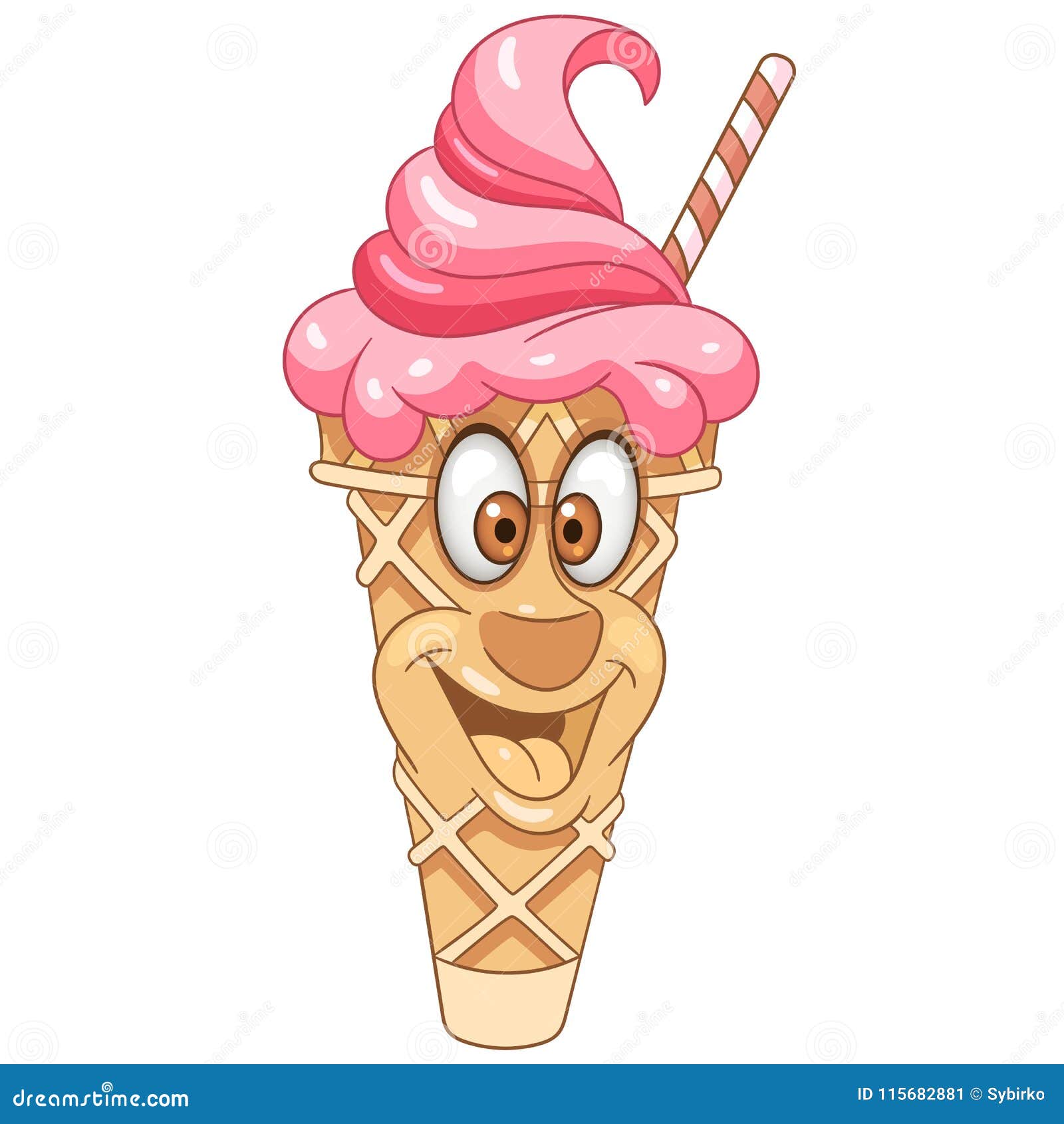 Cornet De Creme Glacee De Bonbon A Bande Dessinee Illustration De Vecteur Illustration Du Bonbon Cornet Cornet De Creme Glacee De Bonbon A Bande Dessinee Illustration De Vecteur Illustration Du Bonbon Cornet