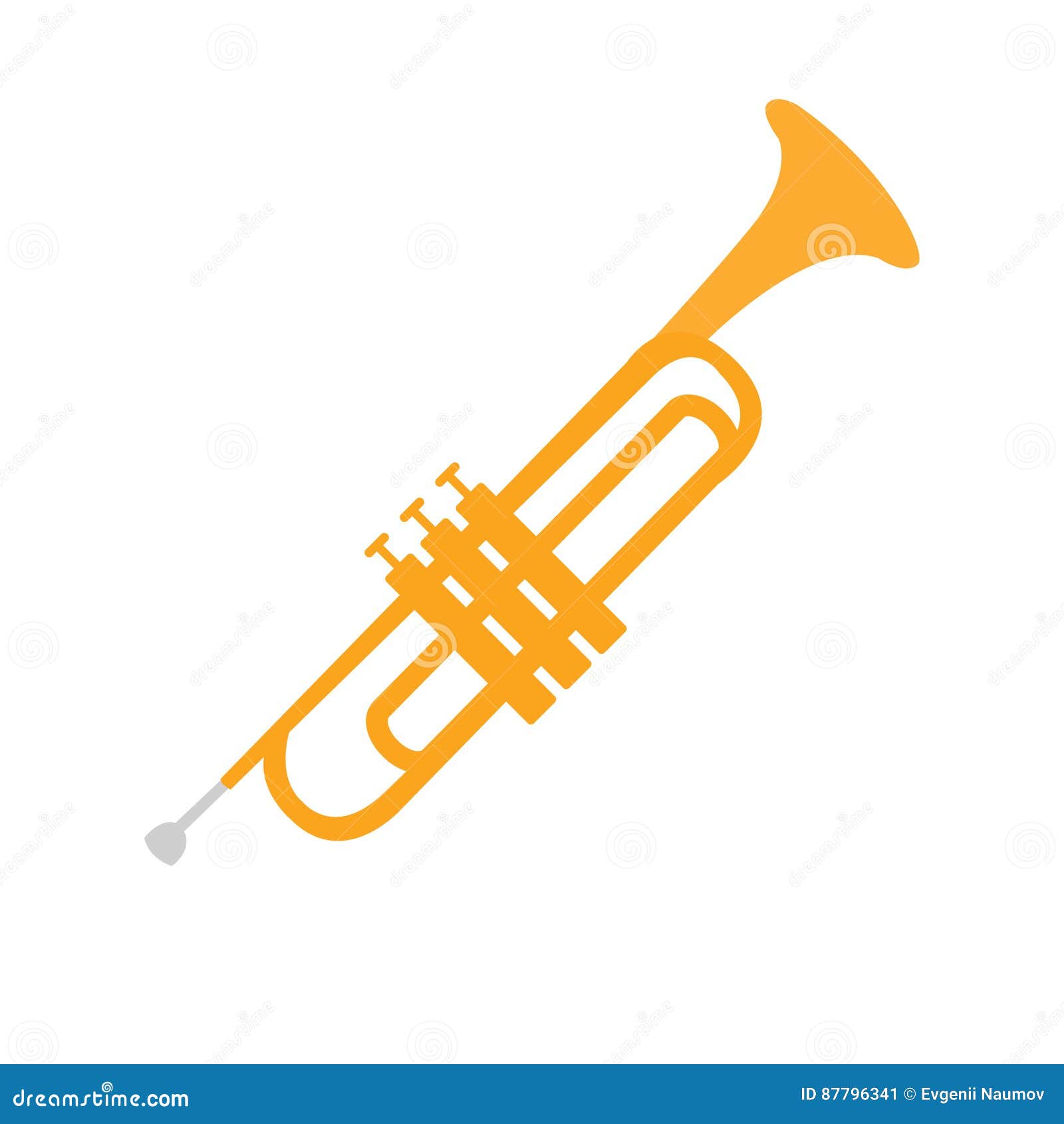 Part of Musical Instruments Set of Realistic Cartoon Vector