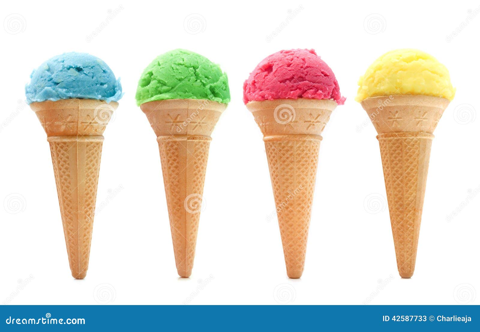 De Crème Glacée Assortis Photo stock Image 42587733