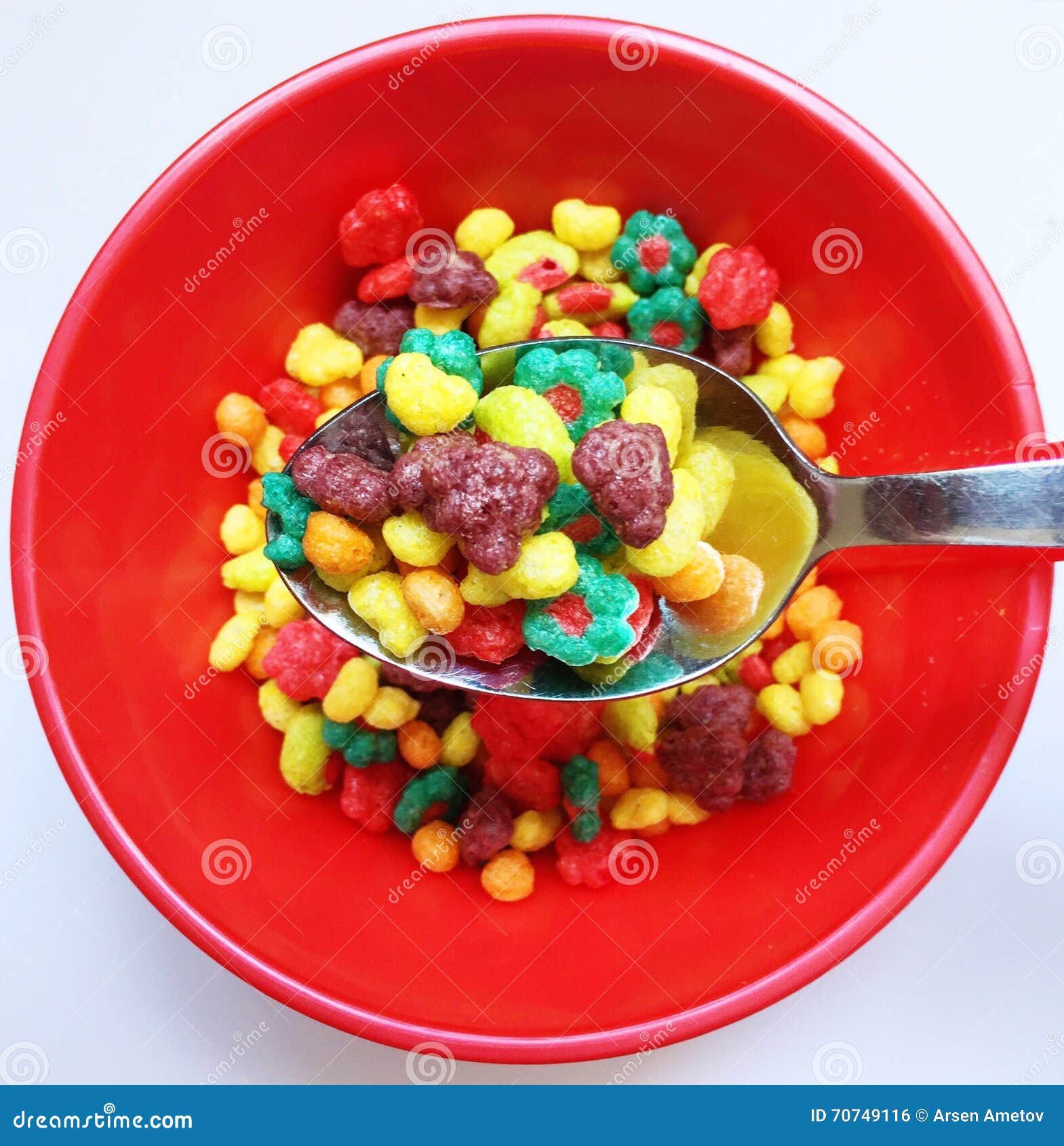 Cornflakes stock photo. Image of food, bright, colorful 70749116