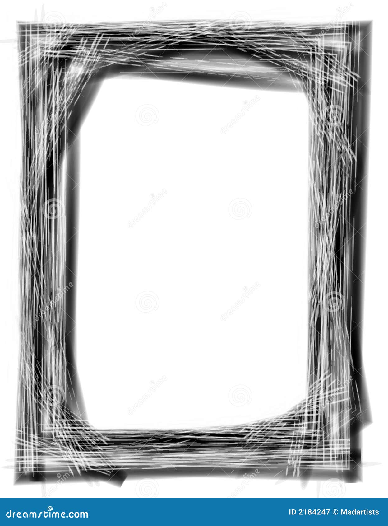 Cornice nera di Grunge immagine stock. Immagine di telai 2184247