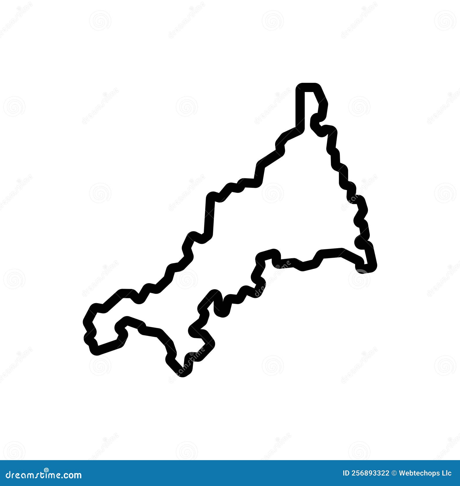 Black Line Icon For Cornwall Uk And Map Stock Vector Illustration Of black-line-icon-for-cornwall-uk-and-map-stock-vector-illustration-of