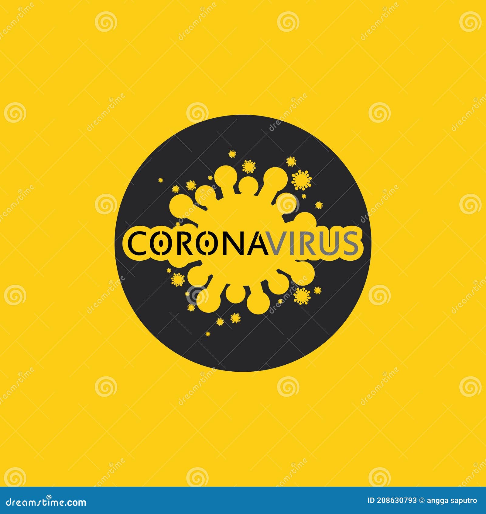 corona virus logo virus , vaccin logo,infection bacteria icon and health care danger social distancing pandemic covid 19