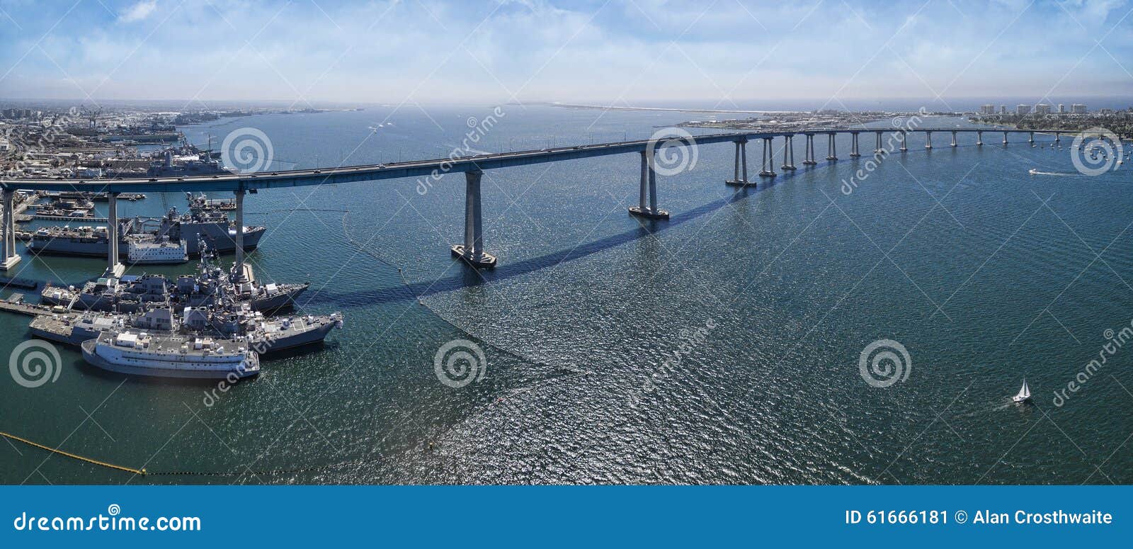 coronado bay bridge panoramic