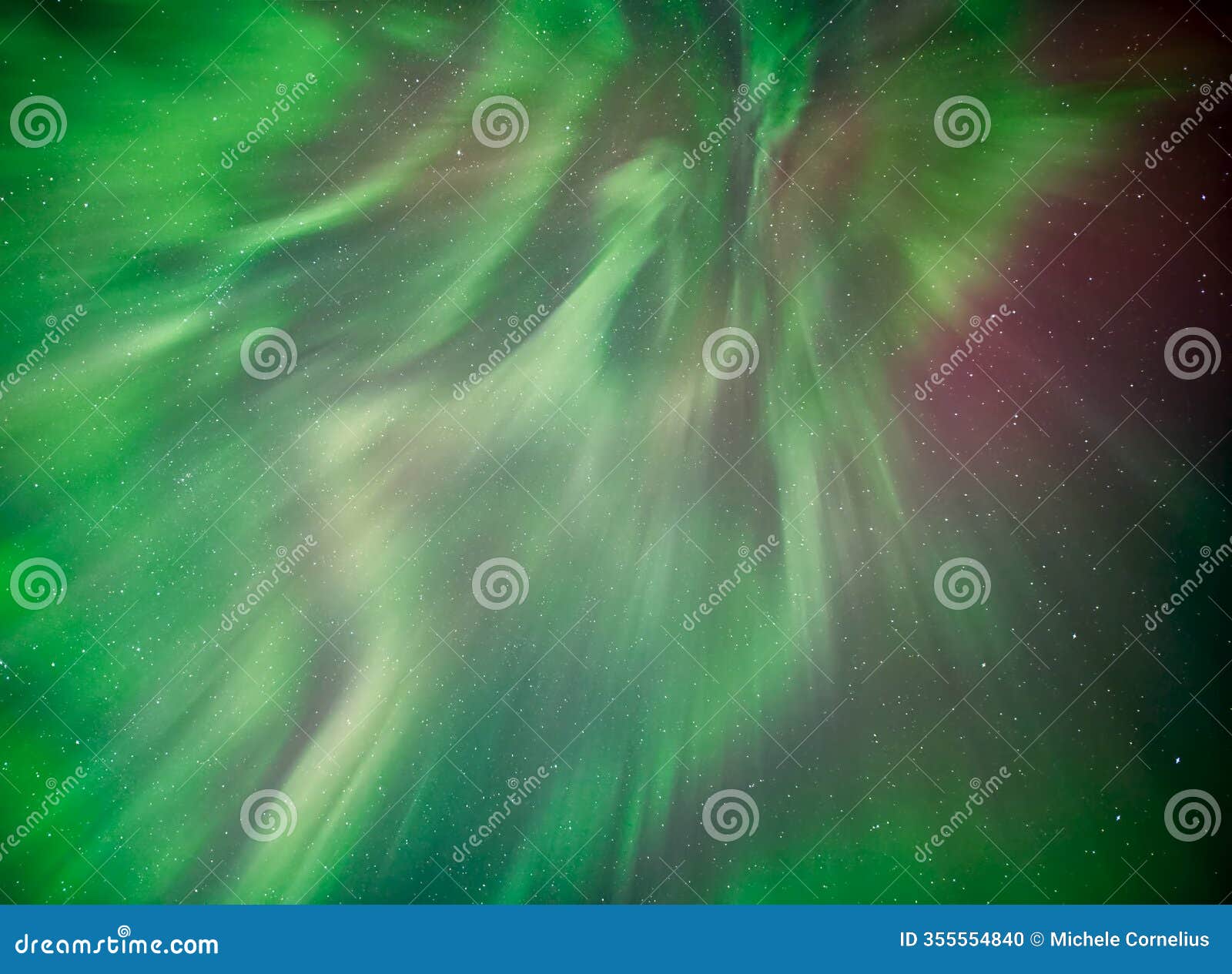 coronal aurora borealis in alaska