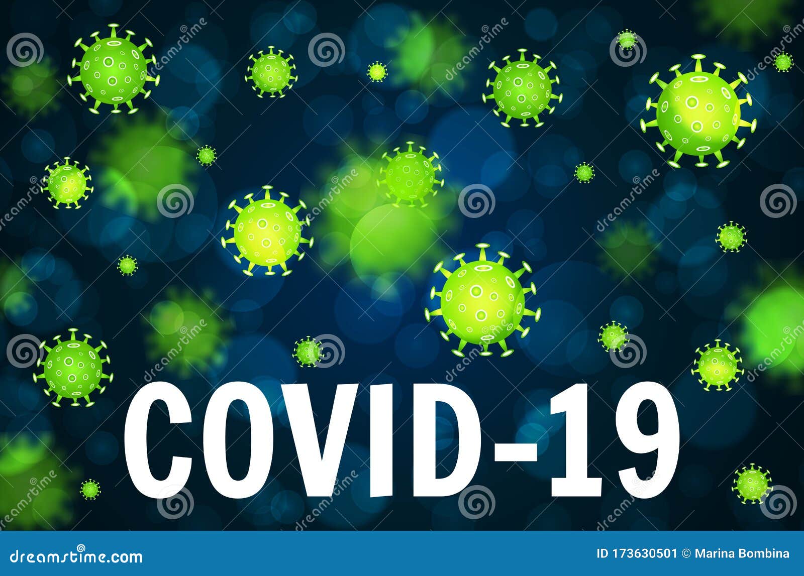 coronavirus covid-19 concept. dangerous chinese ncov coronavirus outbreak. pandemic medical concept with dangerous cells. 