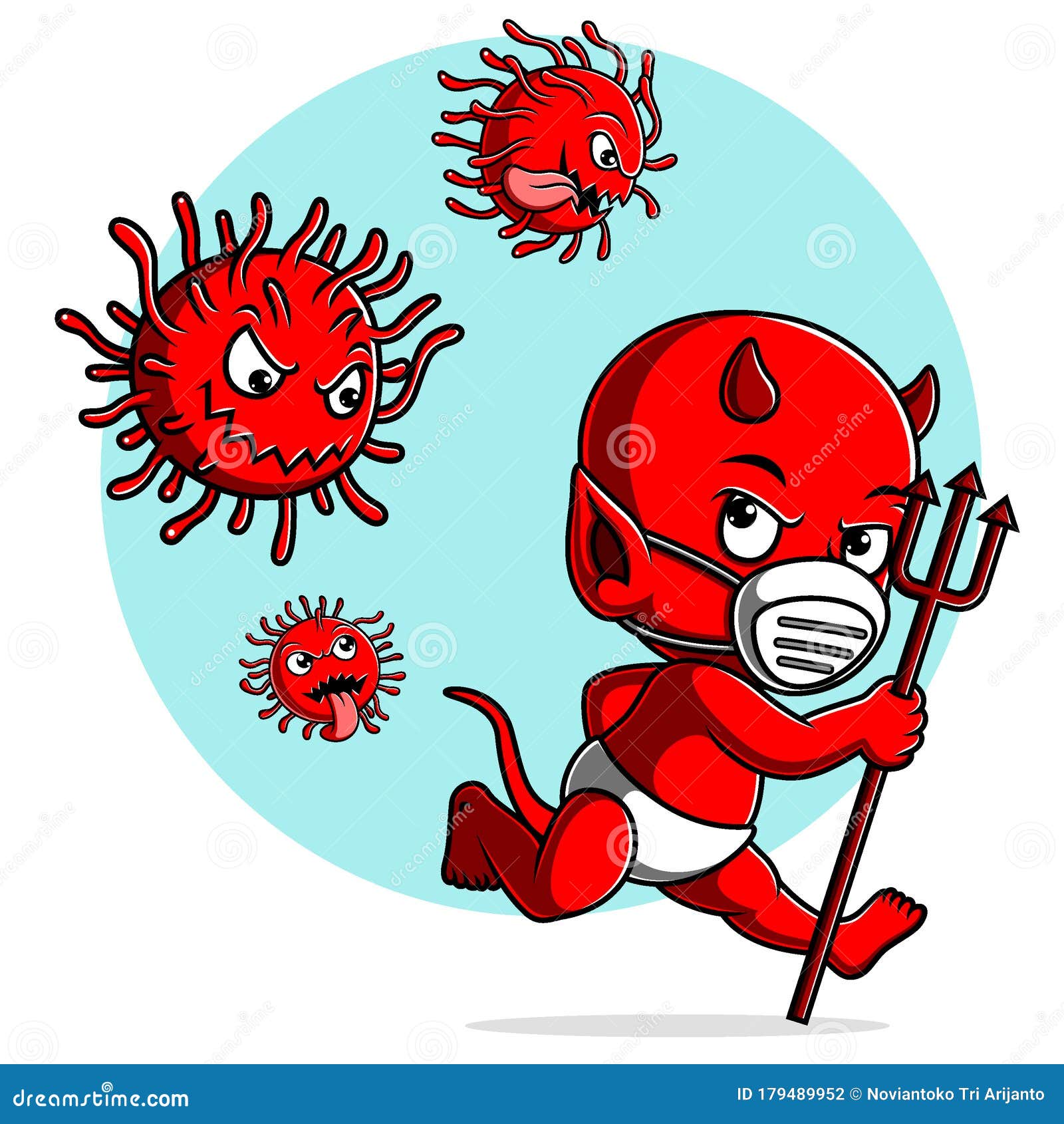 coronavirus covid 19 pursue devil baby