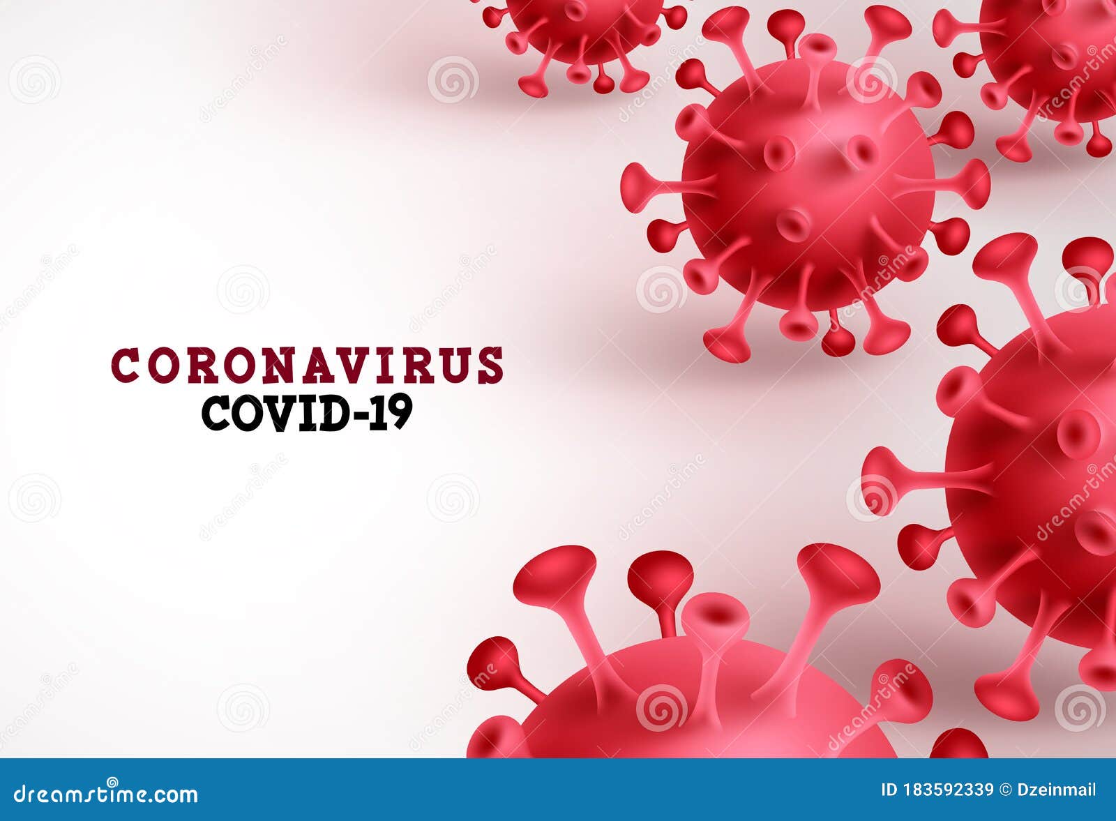 coronavirus covid-19  background. corona virus covid19 text in white empty space