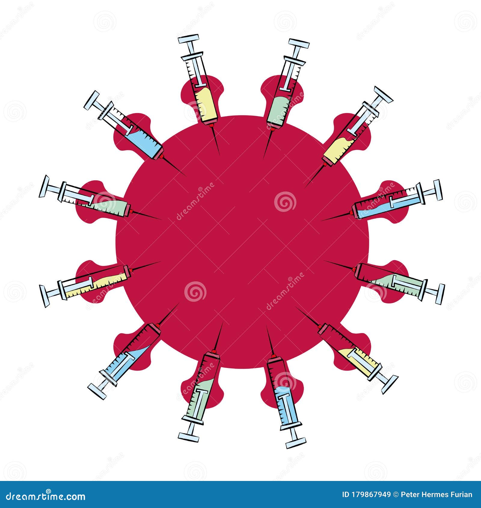 coronavirus syringes immunization vaccine 