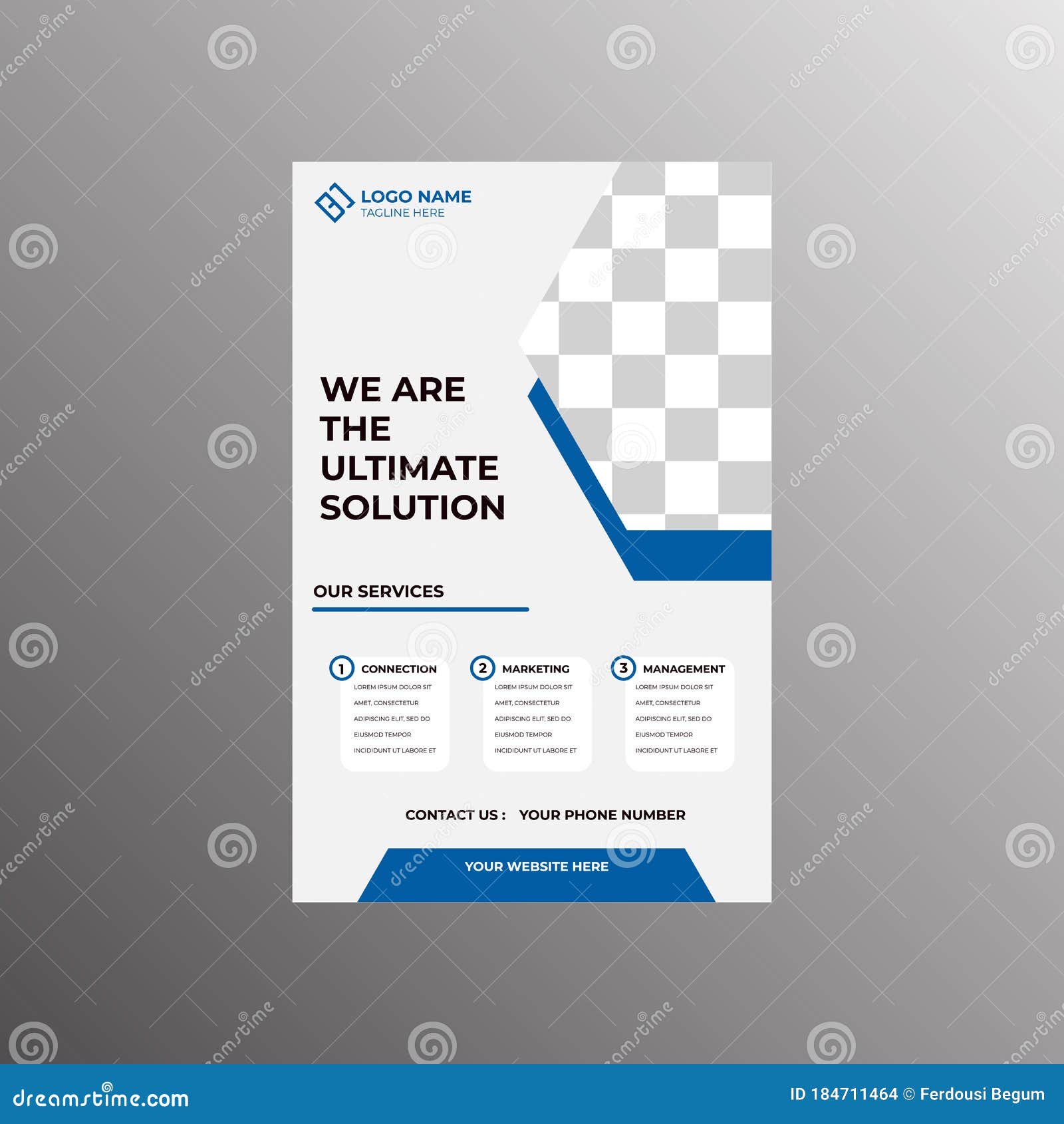 Corporate Business Flyer Poster Pamphlet Brochure Cover Design Layout  Background, Two Colors Scheme, Template in A4 Size - Stock Illustration -  Illustration of creative, report: 184711464