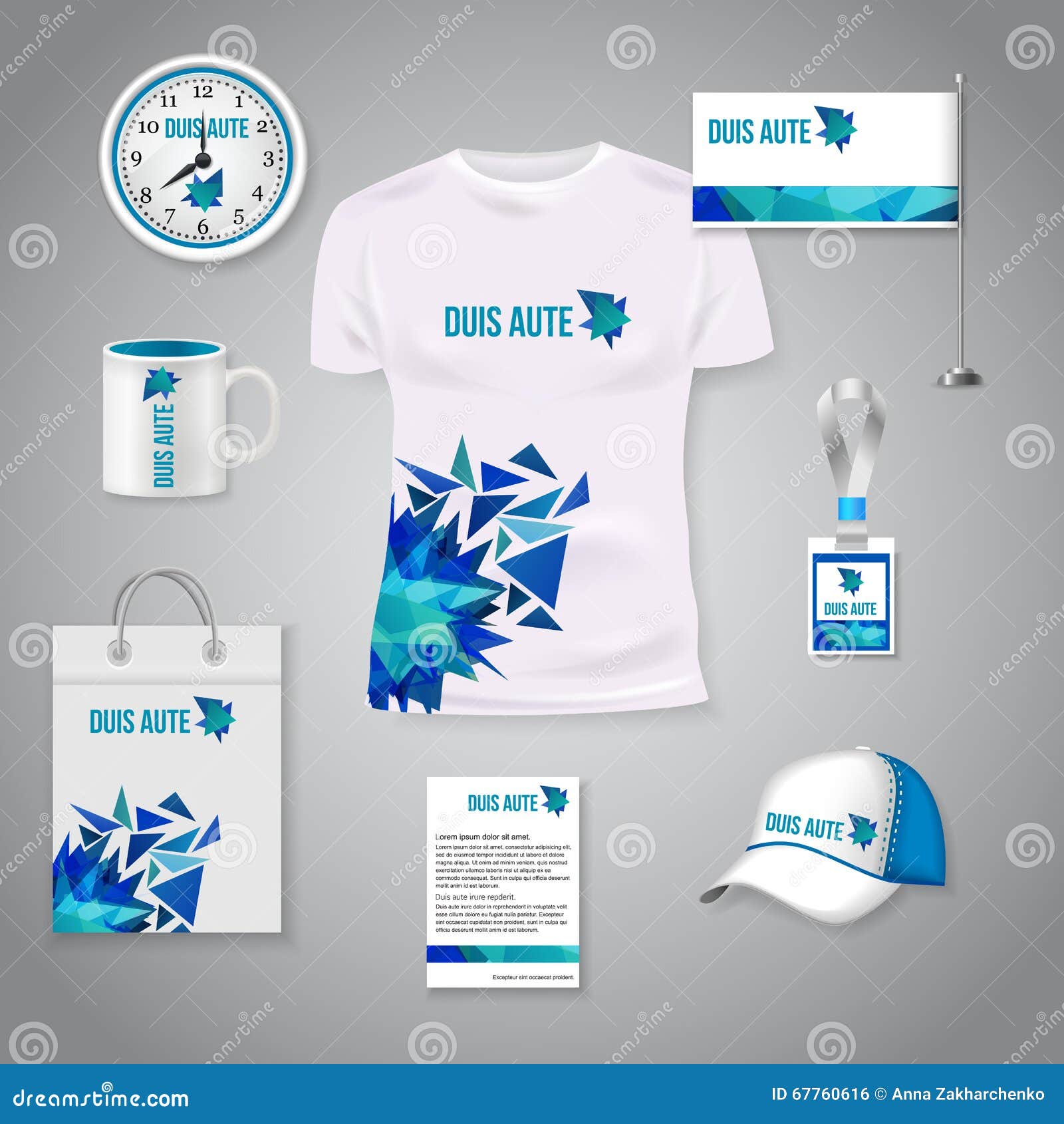 photorealistic 2 t-shirt mockup Business Photorealistic Identity Corporate Design Template