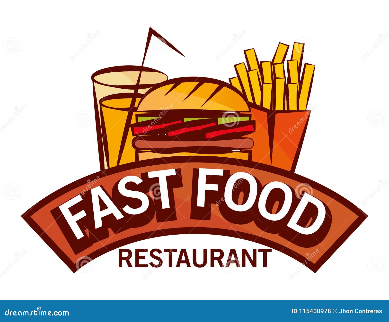 corporate image for fast food store