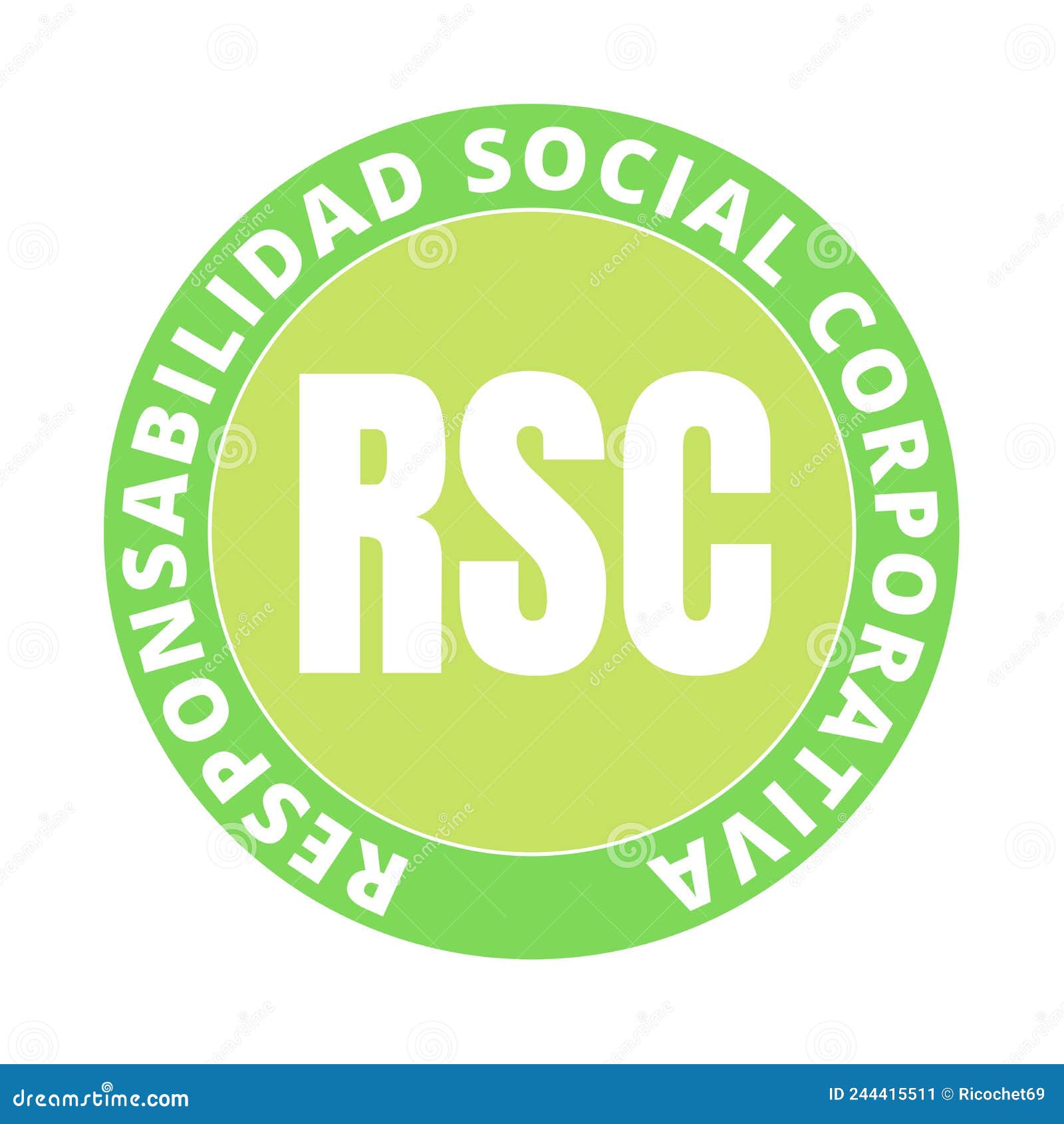 corporate social responsibility  icon in spain