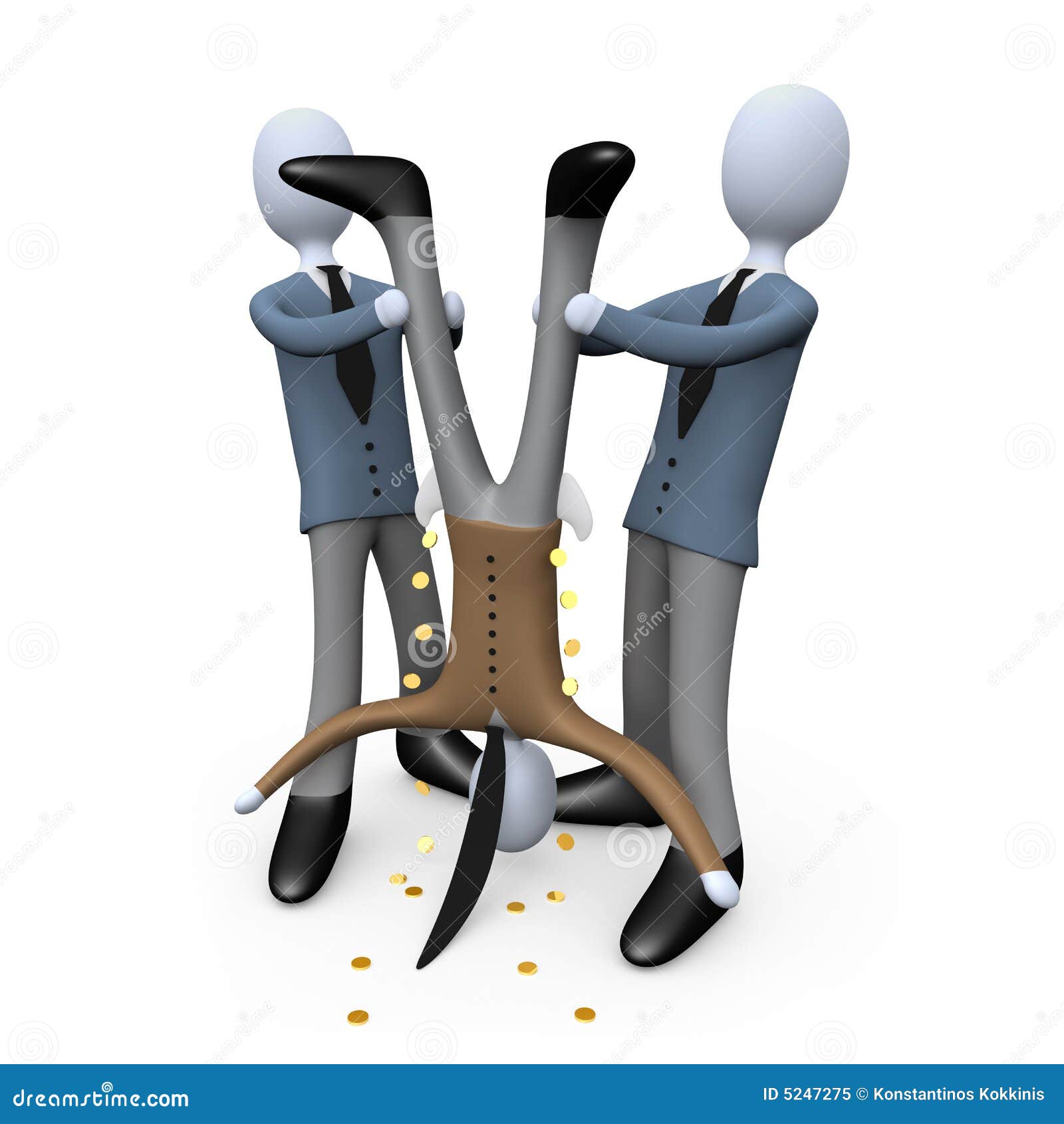 Corporate Theft stock illustration. Illustration of company 5247275