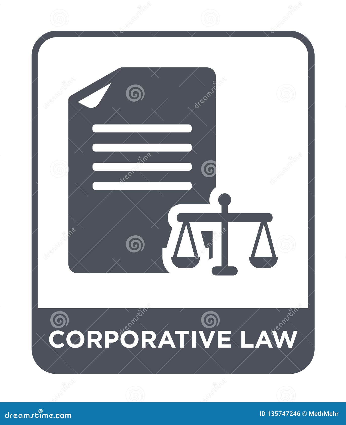 corporative law icon in trendy  style. corporative law icon  on white background. corporative law  icon simple