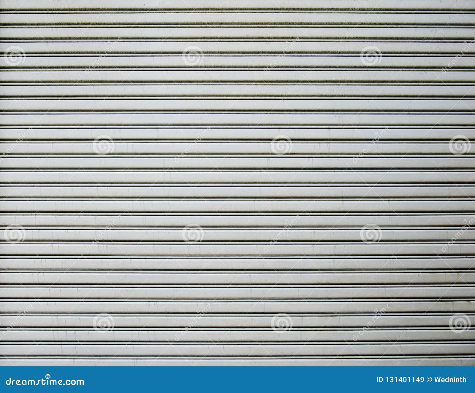 Corrugated Metal Sheet,Slide Door ,Roller Shutter Texture Stock Image